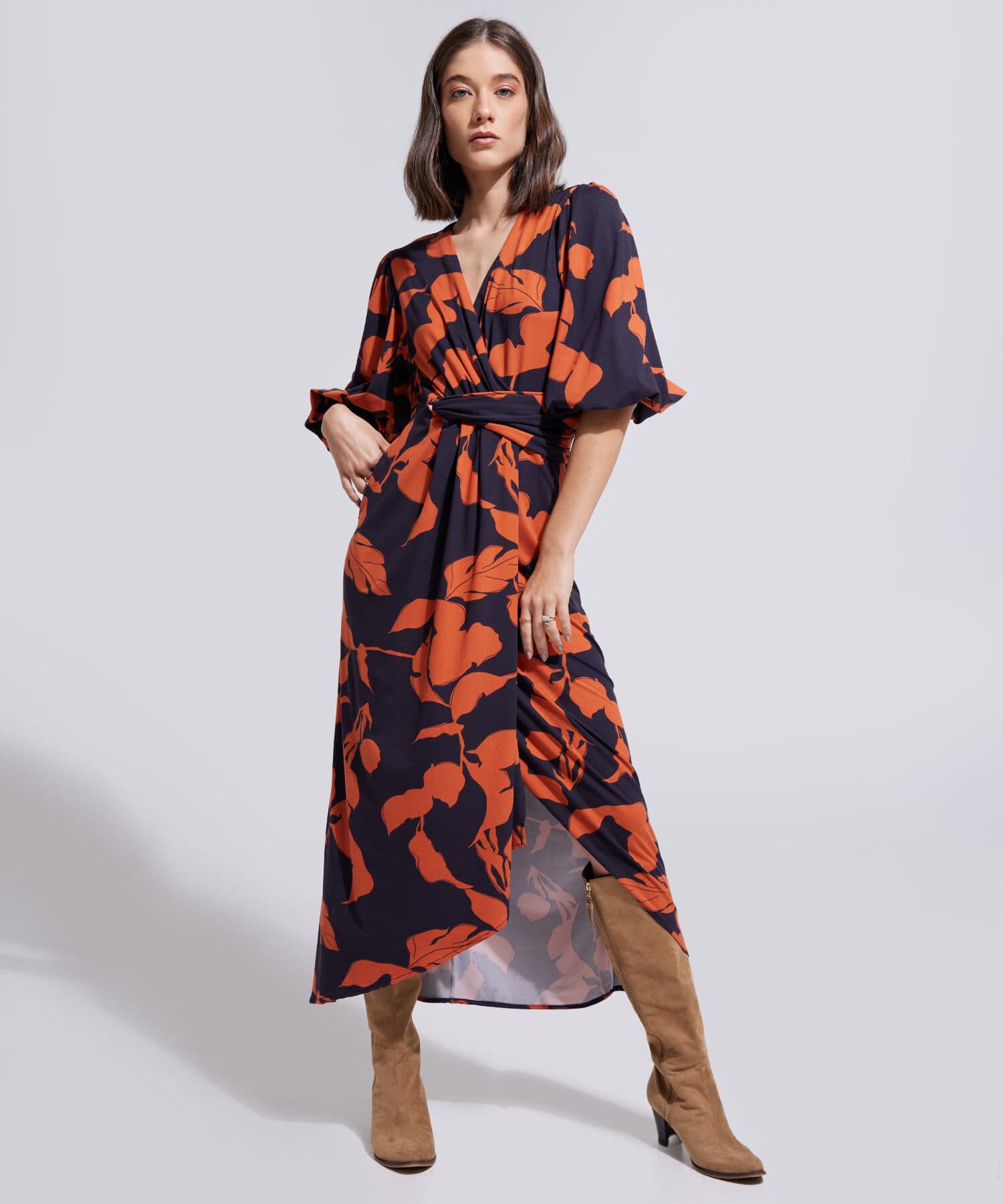 Vestido Guayacán de Día negro para mujer, vista principal