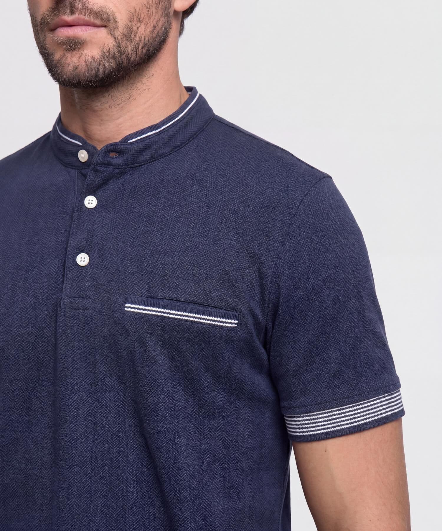Polo Sabana Edición Índigo azul marino para hombre, vista 3