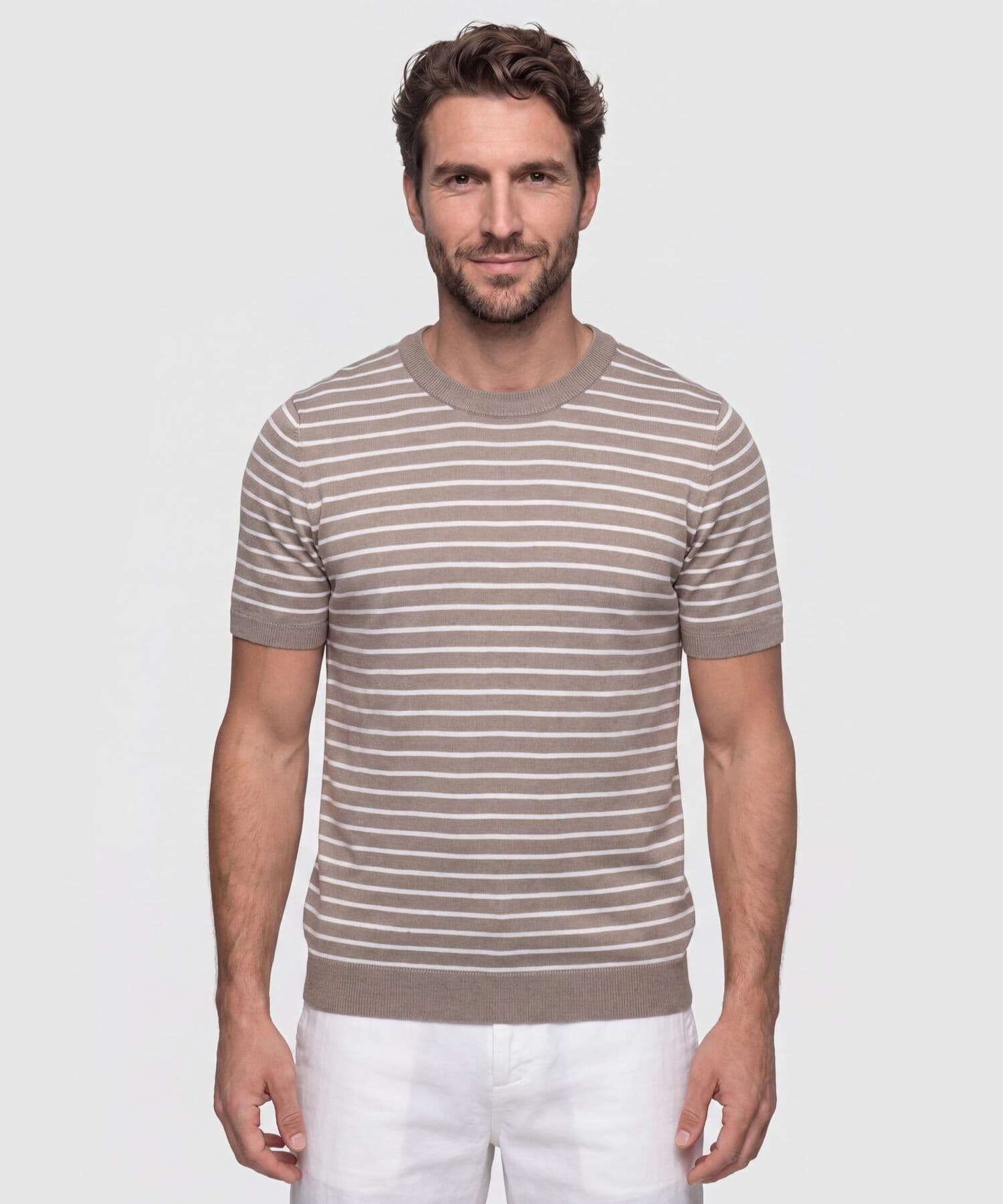 Camiseta Dorada Fluido verde oliva para hombre, vista principal
