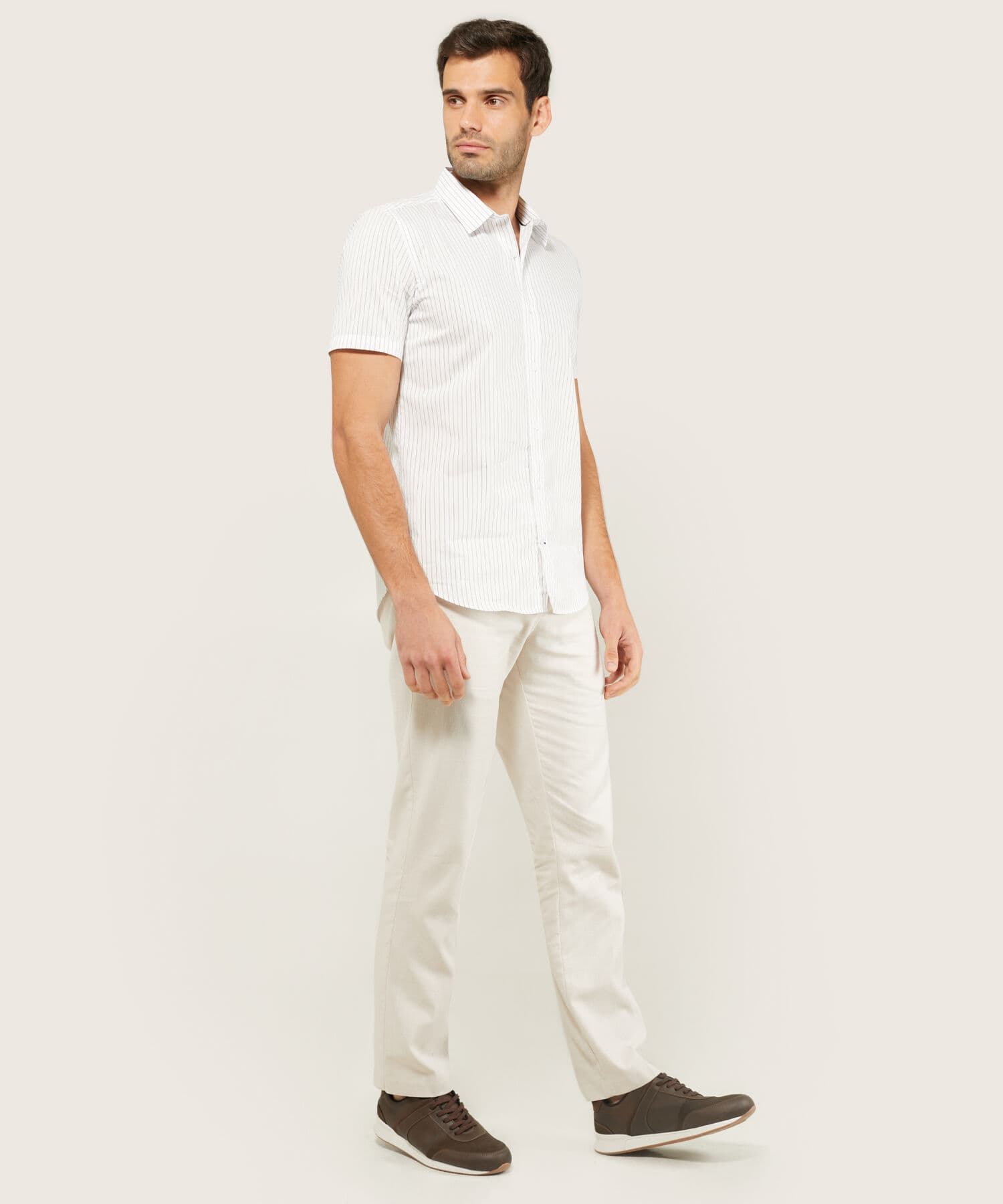 Camisa Candelaria Suave blanco para hombre, vista 4