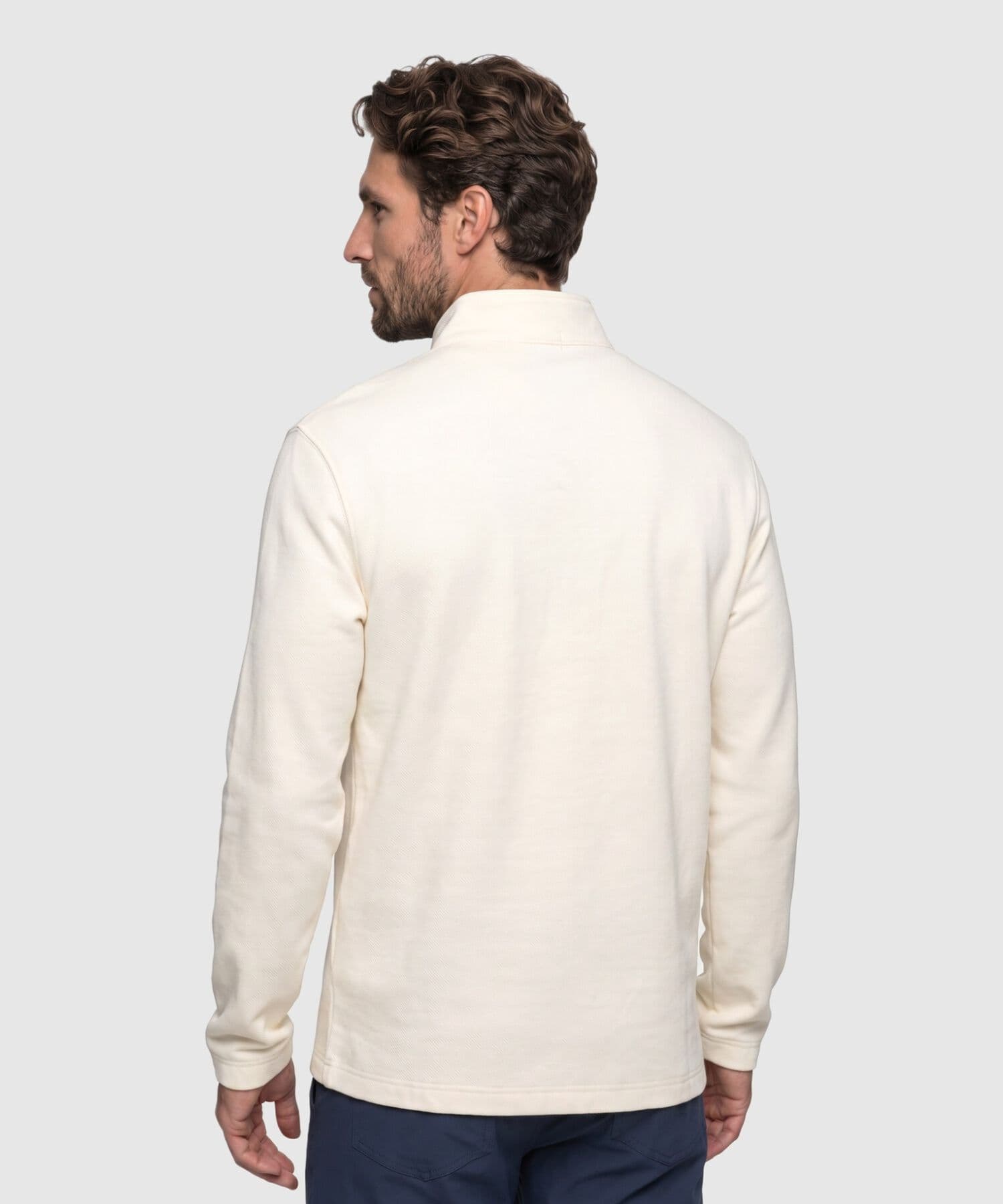Buzo Solana Suave lila para hombre, vista 4