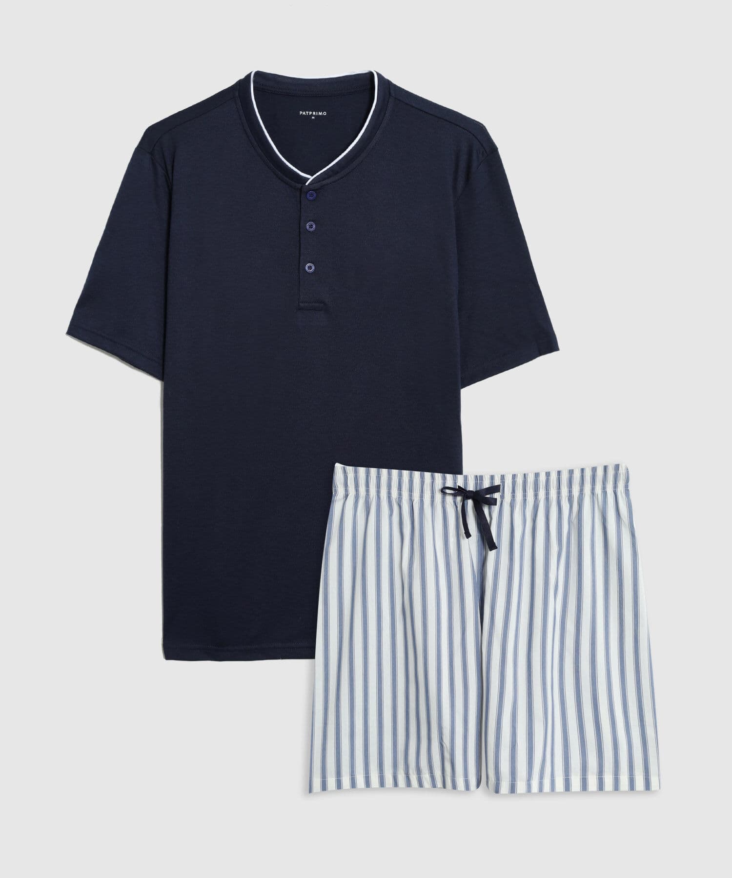 Pijama Cedro de Ciudad azul marino para hombre, vista principal