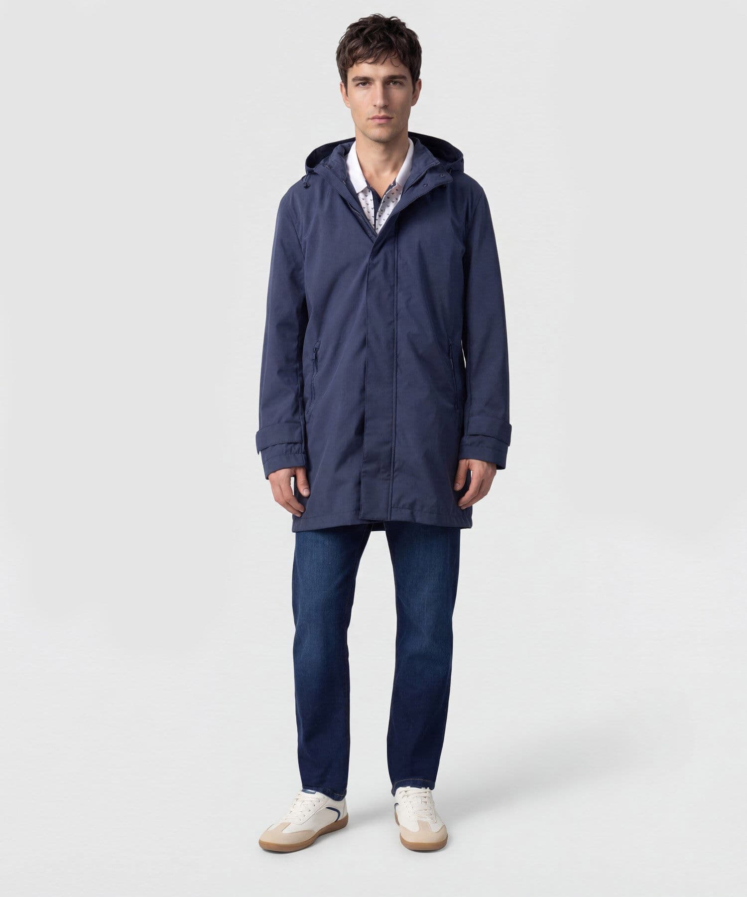Chaqueta Sabana de Viaje azul marino para hombre, vista 2