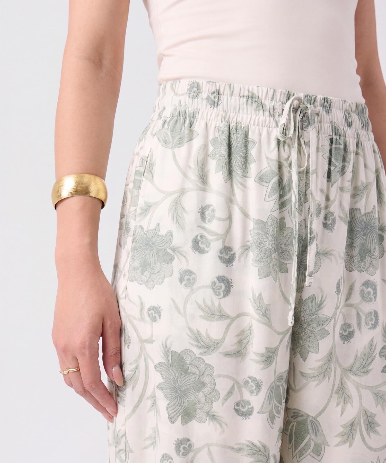 Pantalón Cobalto Edición Lino verde oliva para mujer, vista 3