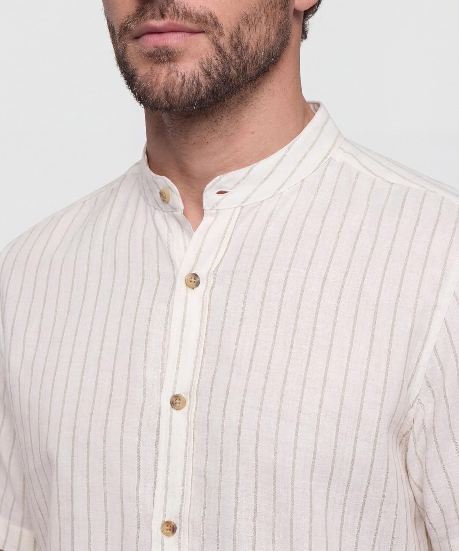 Camisa Marfil Ligero multicolor para hombre, vista 3