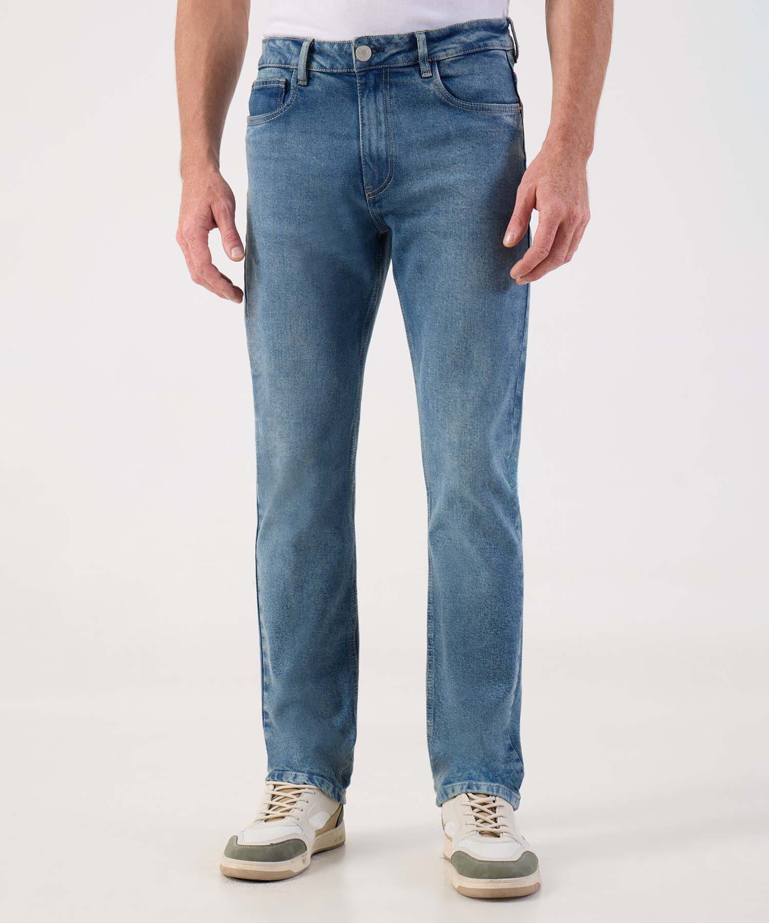 Jean Valle de Noche azul marino para hombre, vista principal