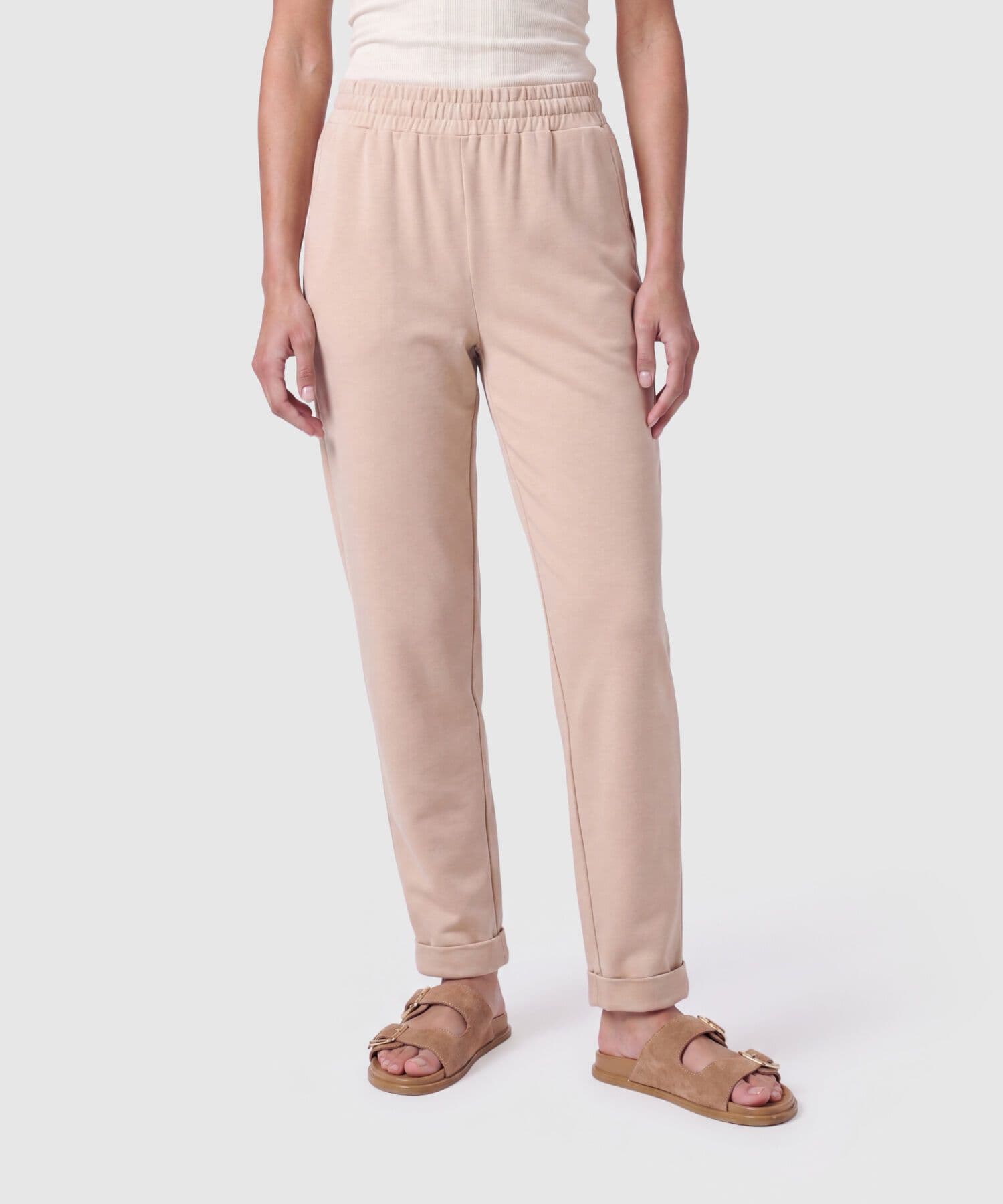 Pantalón Guayacán Esencial arena para mujer, vista principal