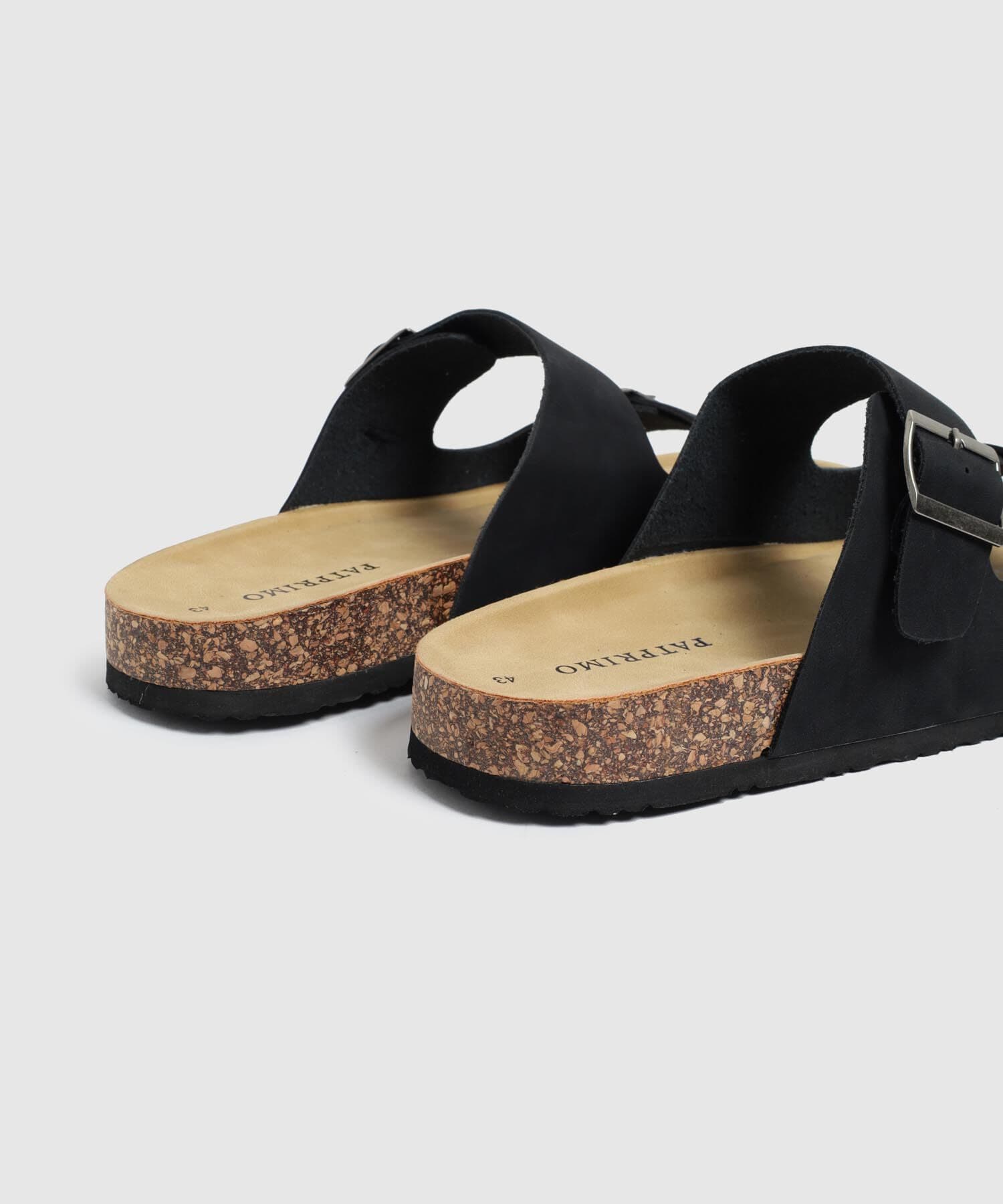 Sandalia Celeste Relajado negro para hombre, vista 3