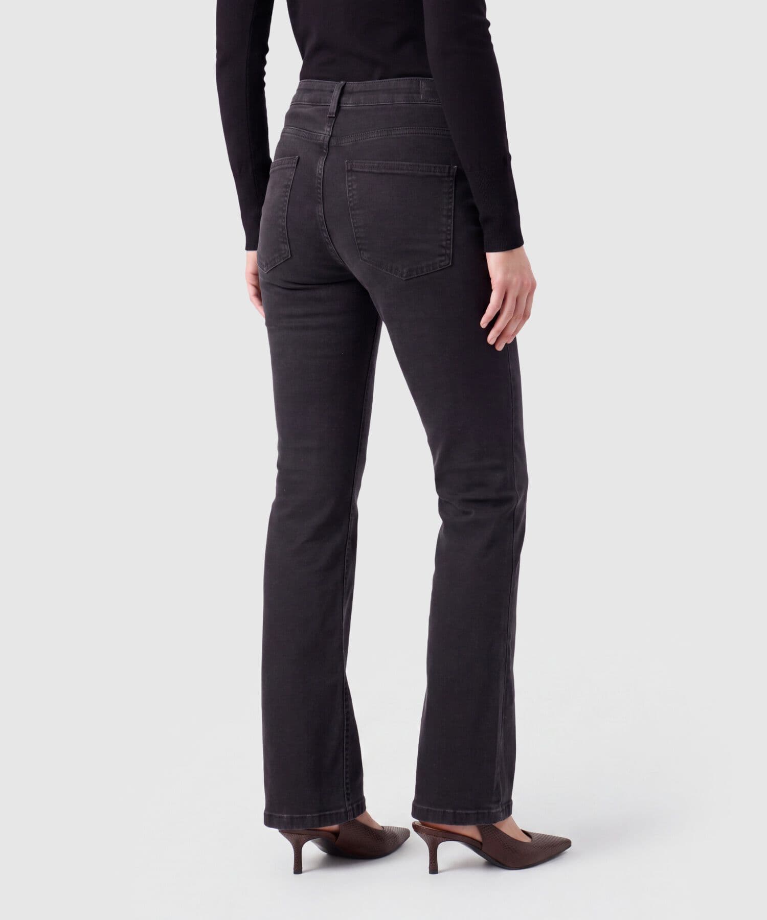 Jean Siena Relajado negro para mujer, vista 4