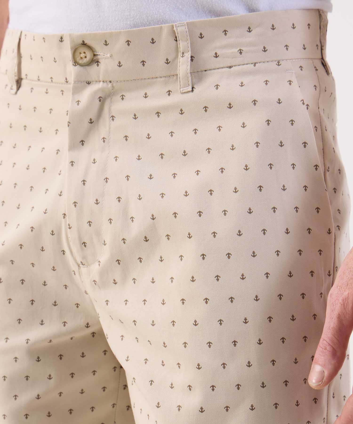 Bermuda Calima Edición Lino café para hombre, vista 3