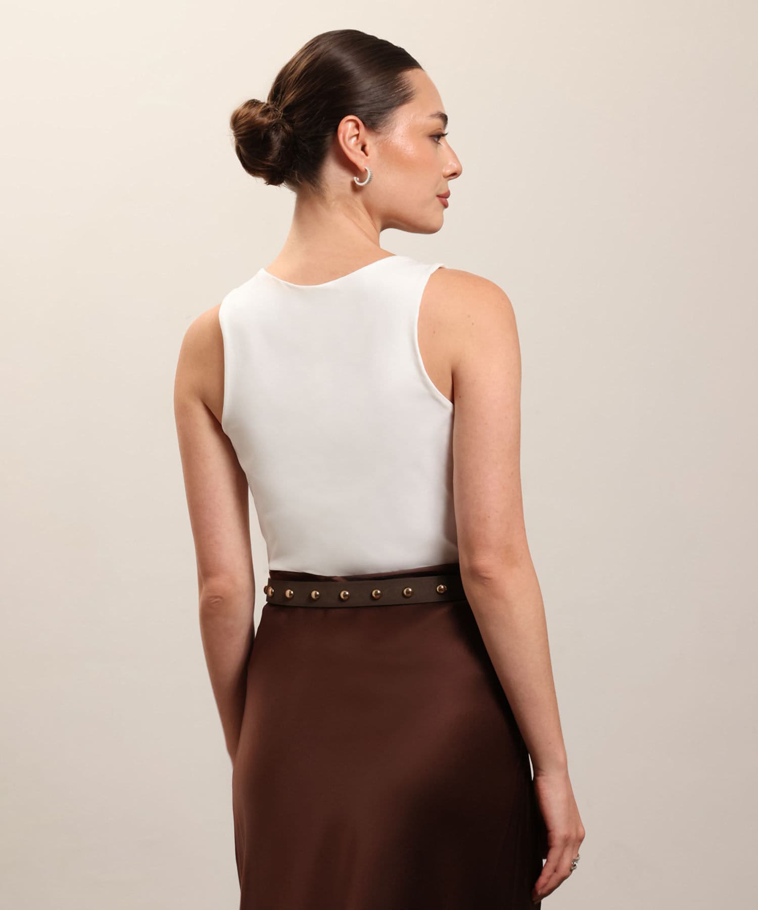 Camiseta Río Relajado blanco para mujer, vista 4