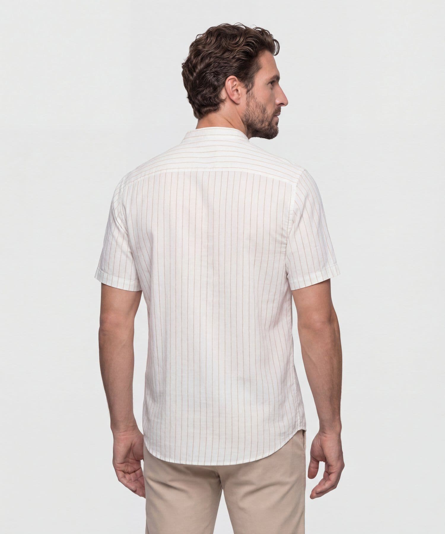 Camisa Marfil Ligero multicolor para hombre, vista 4