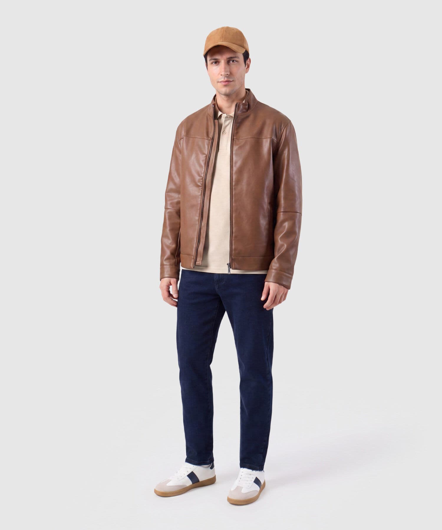 Jean Dalia Minimalista azul marino para hombre, vista 2