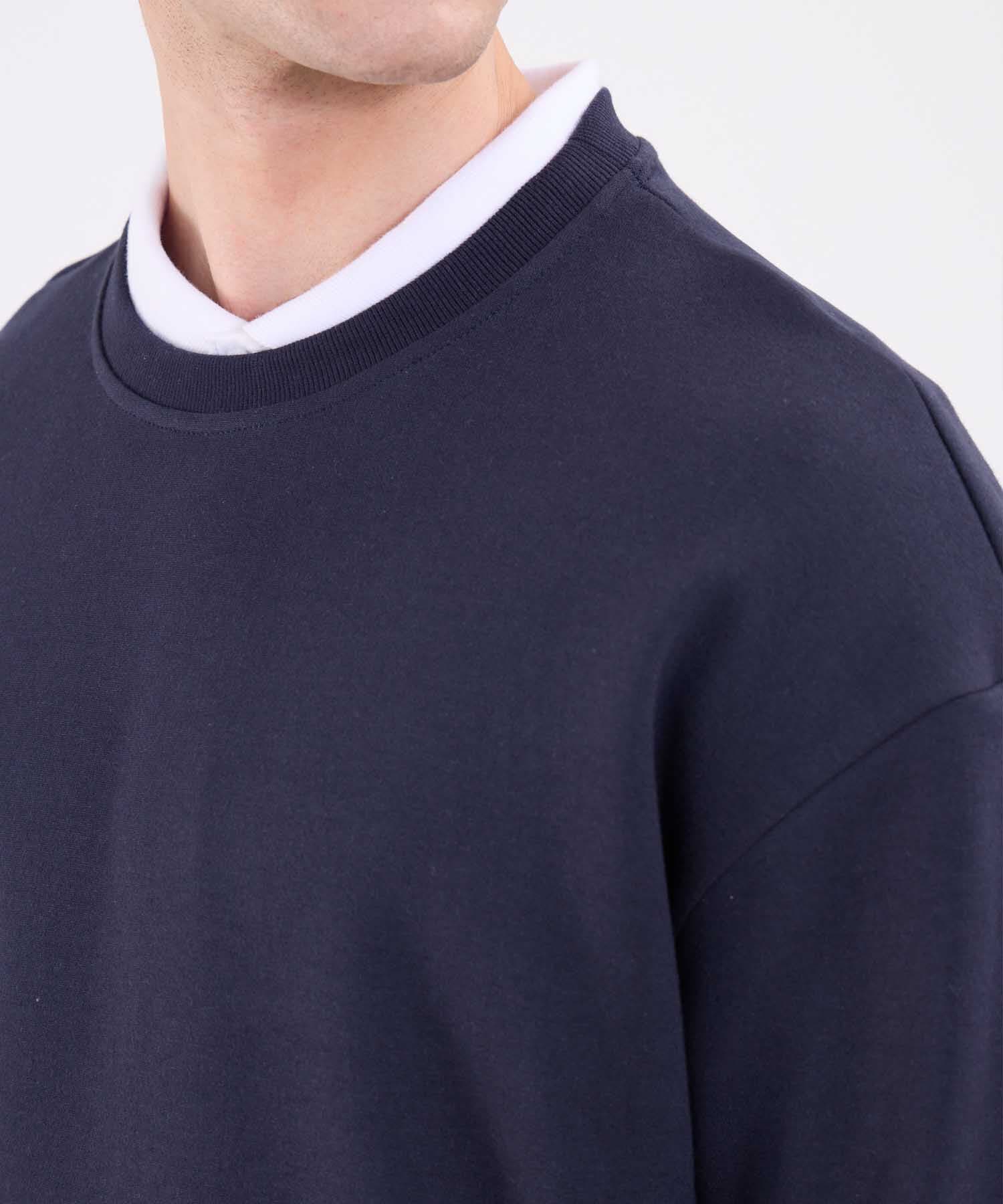 Buzo Renata Minimalista azul marino para hombre, vista 3