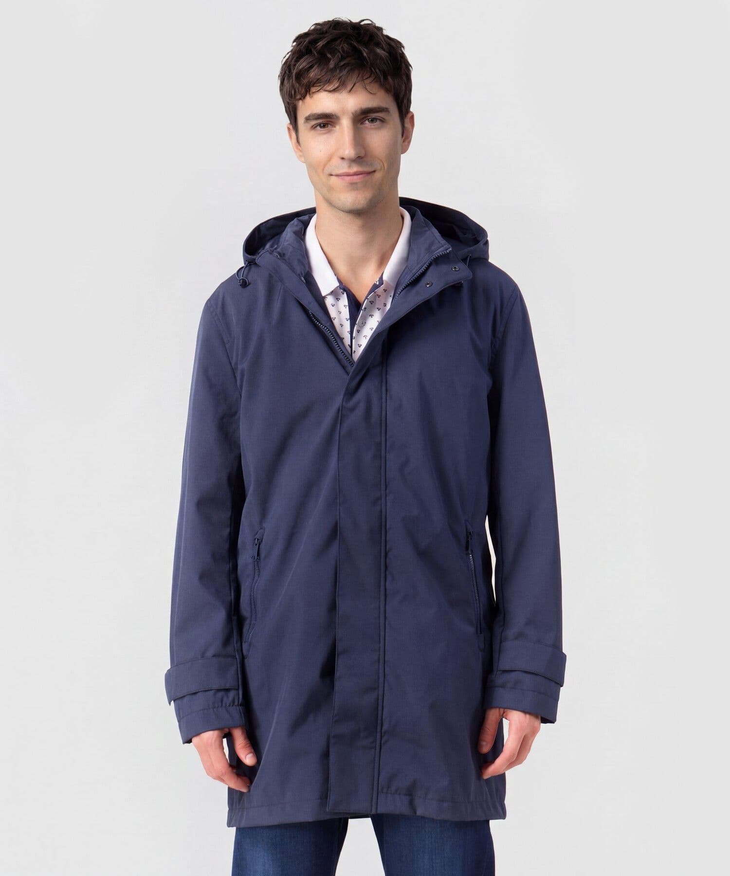 Chaqueta Sabana de Viaje azul marino para hombre, vista principal