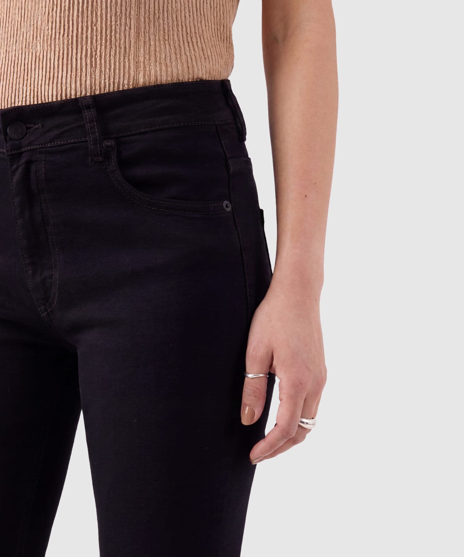Jean Granada de Noche negro para mujer, vista 3