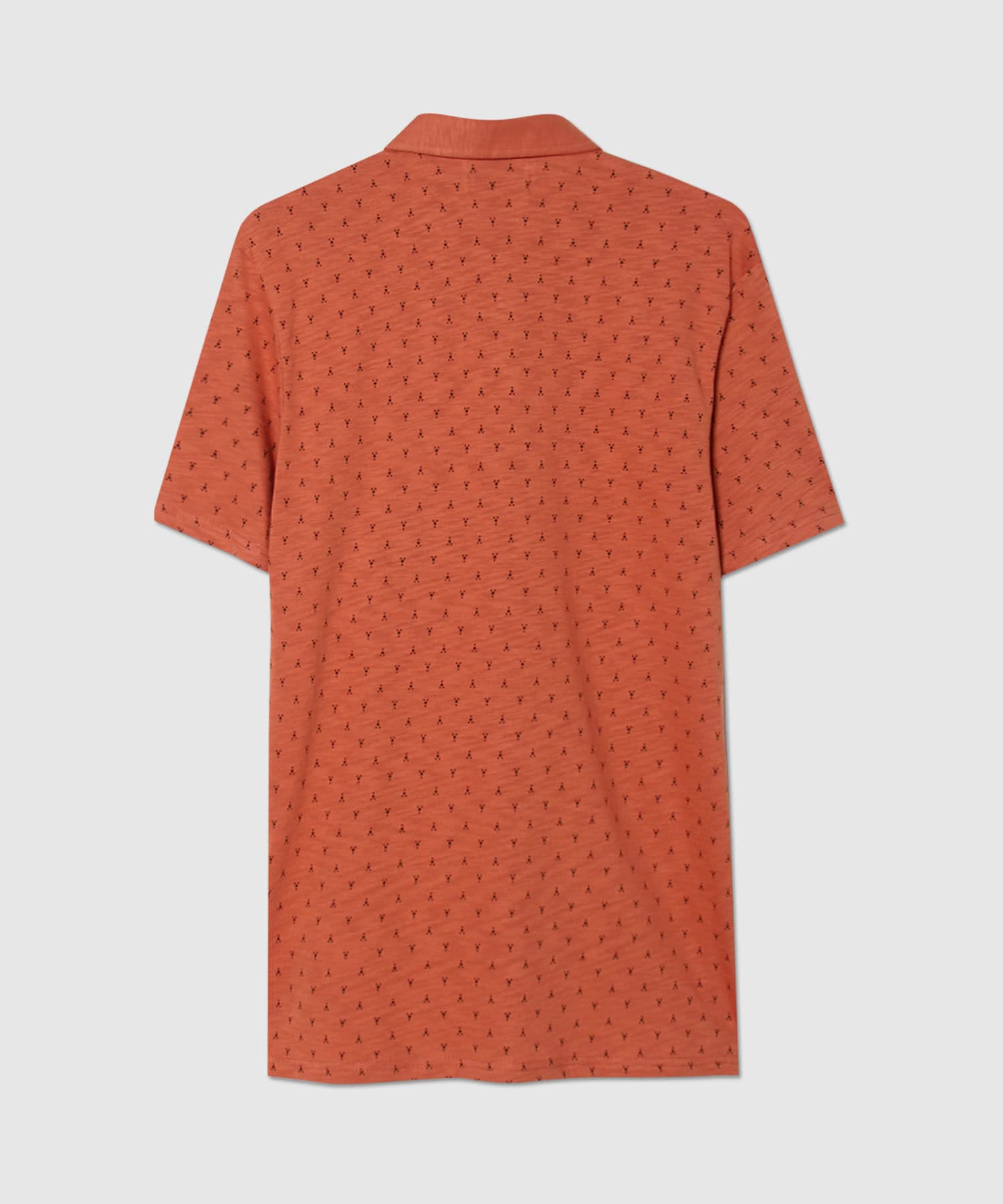 Polo Sierra Fluido naranja para hombre, vista 3