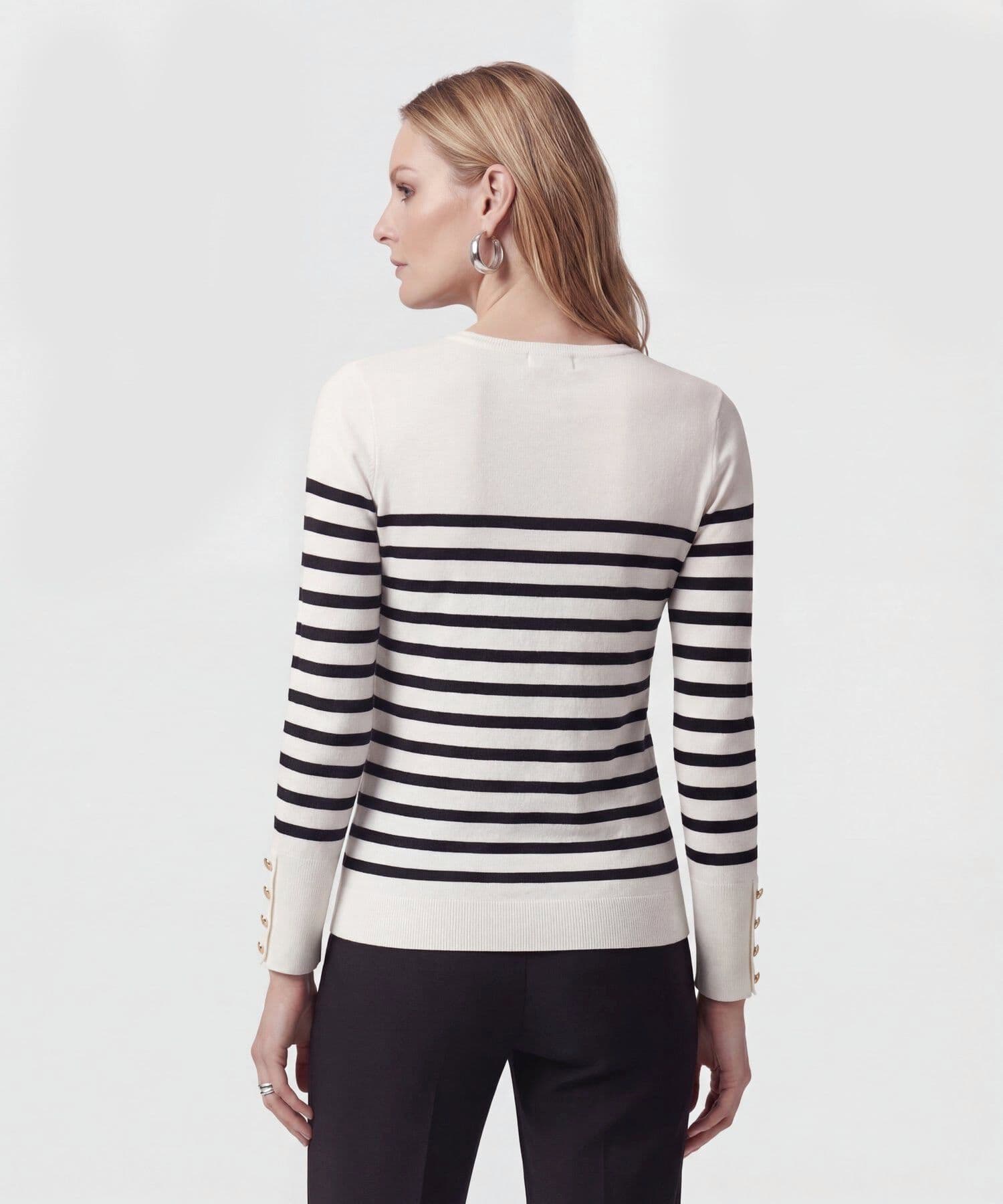 Buzo Elisa Urbano blanco para mujer, vista 4