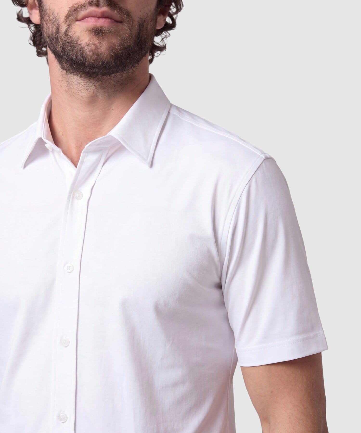 Camisa Solana de Viaje blanco para hombre, vista 3