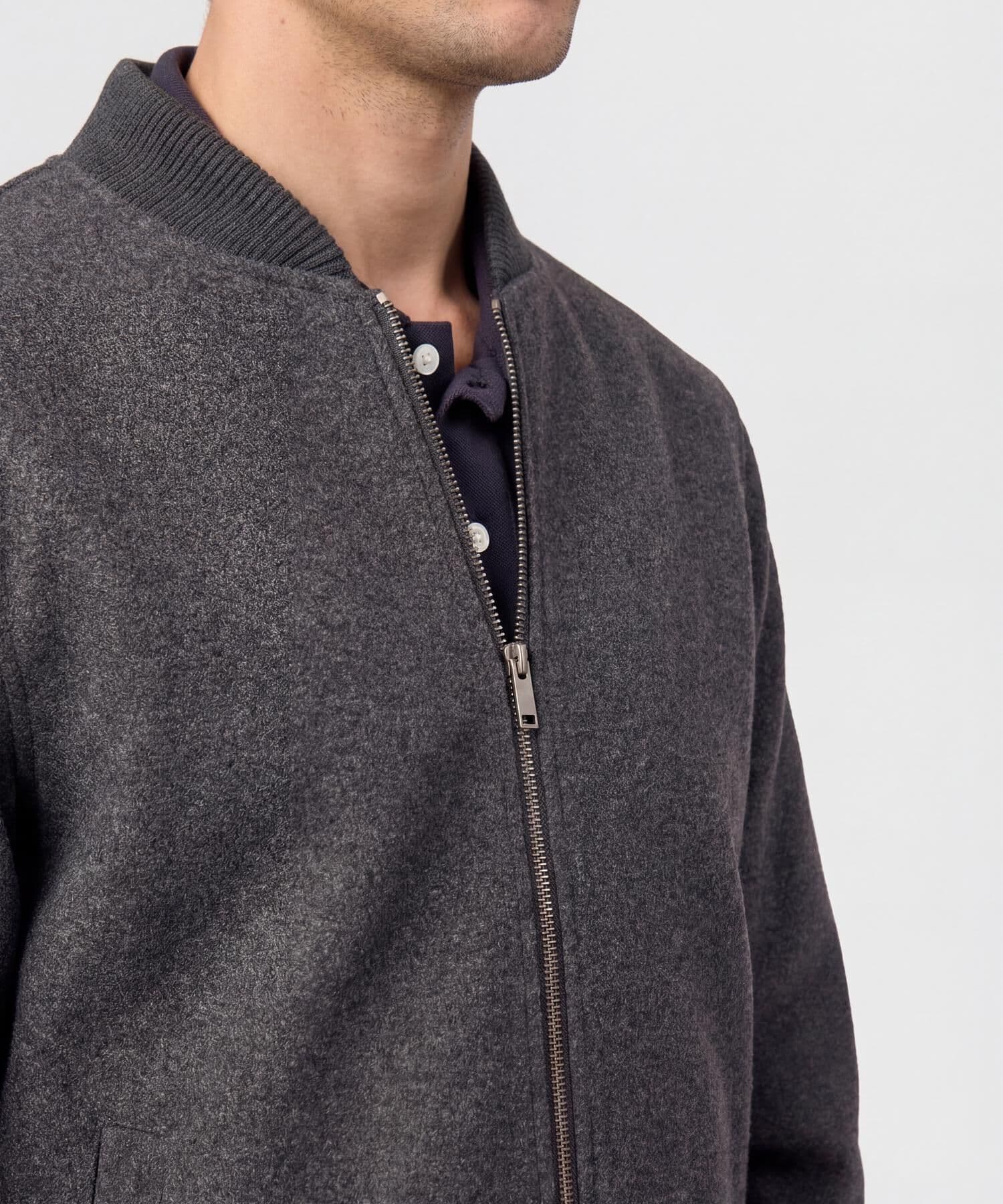 Chaqueta Bahía Fluido gris humo para hombre, vista 4