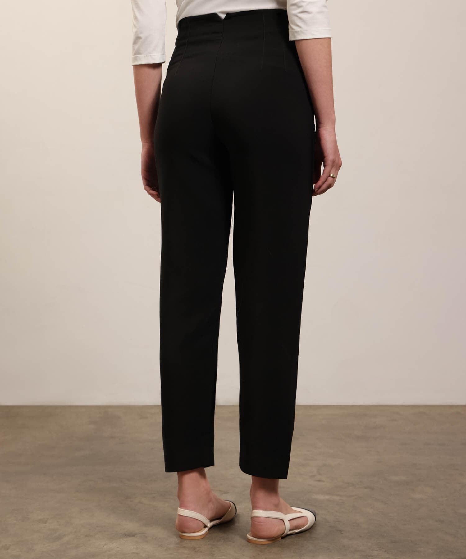 Pantalón Serena Natural negro para mujer, vista 4
