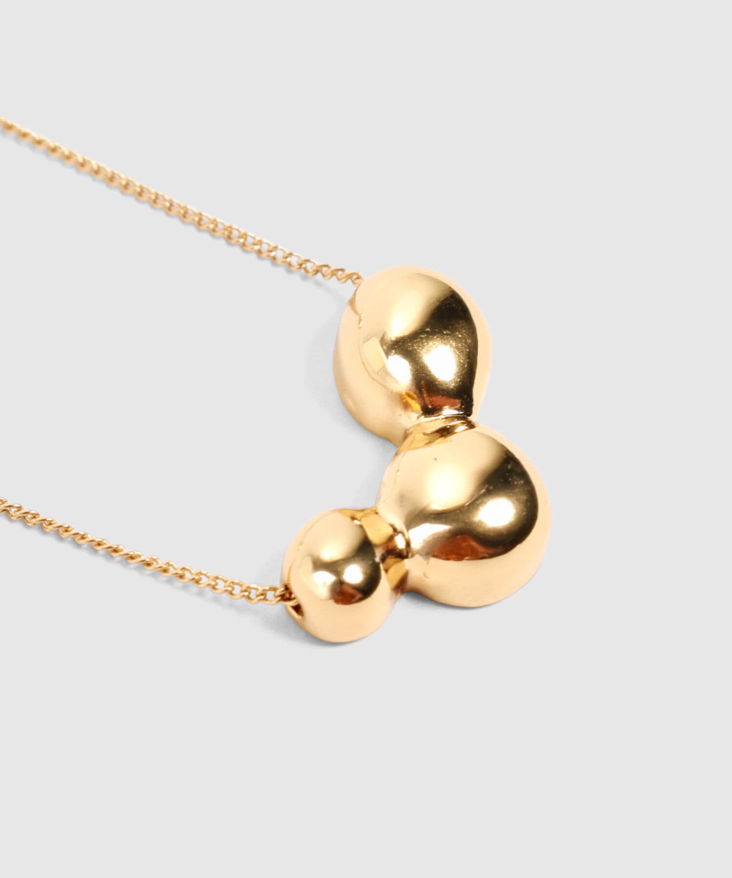 Aretes Isadora Texturizado dorado para mujer, vista 2