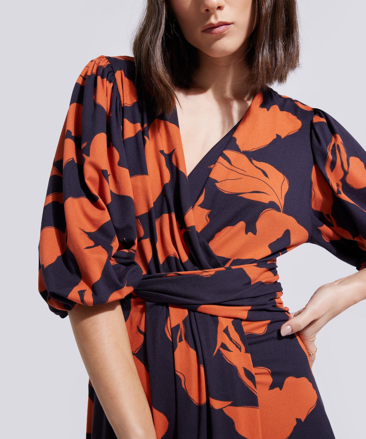 Vestido Guayacán de Día negro para mujer, vista 3
