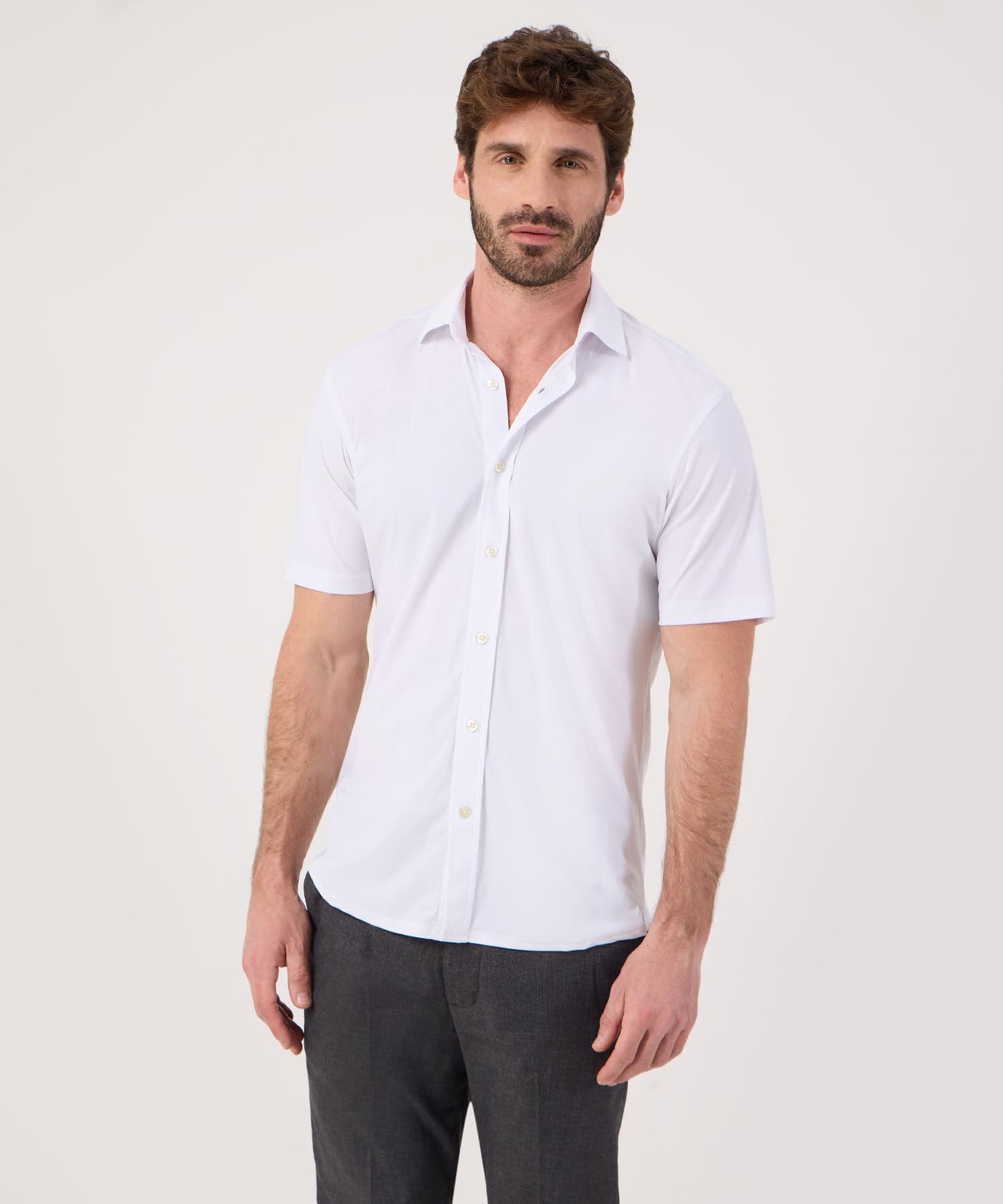 Camisa Amalia Edición Índigo blanco para hombre, vista principal