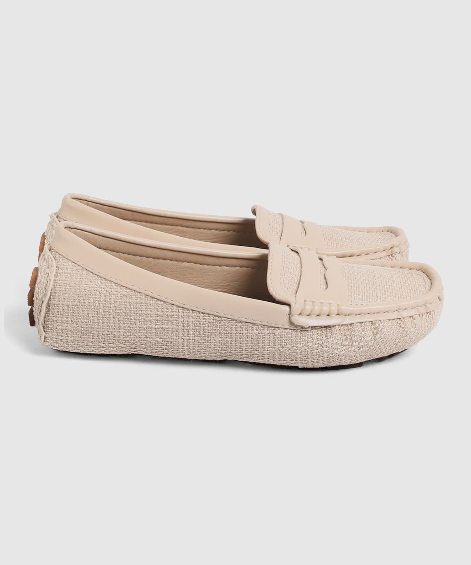 Mocasines Candelaria Edición Índigo café para mujer, vista 2