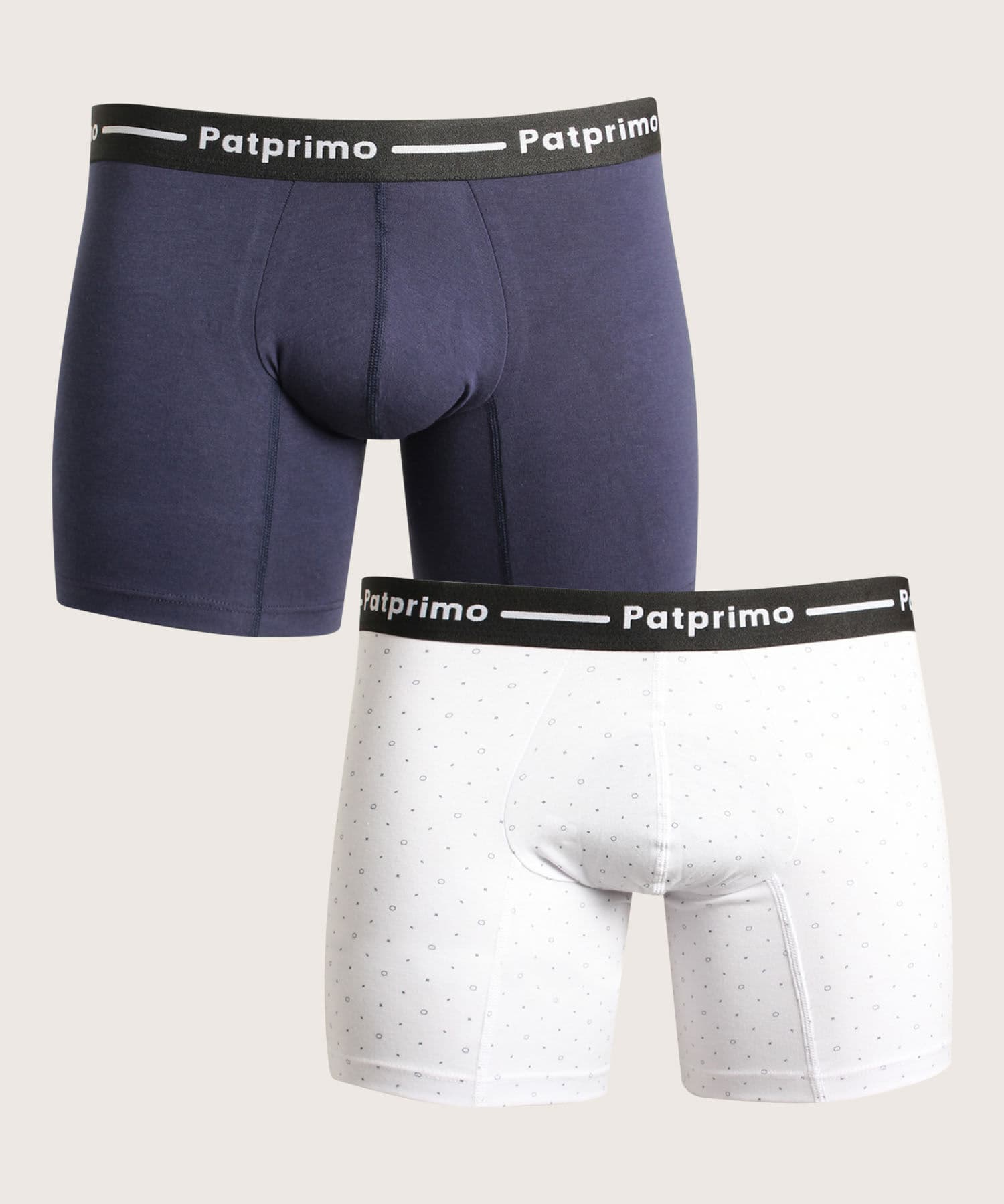 Ropa interior Coral Minimalista azul marino para hombre, vista principal