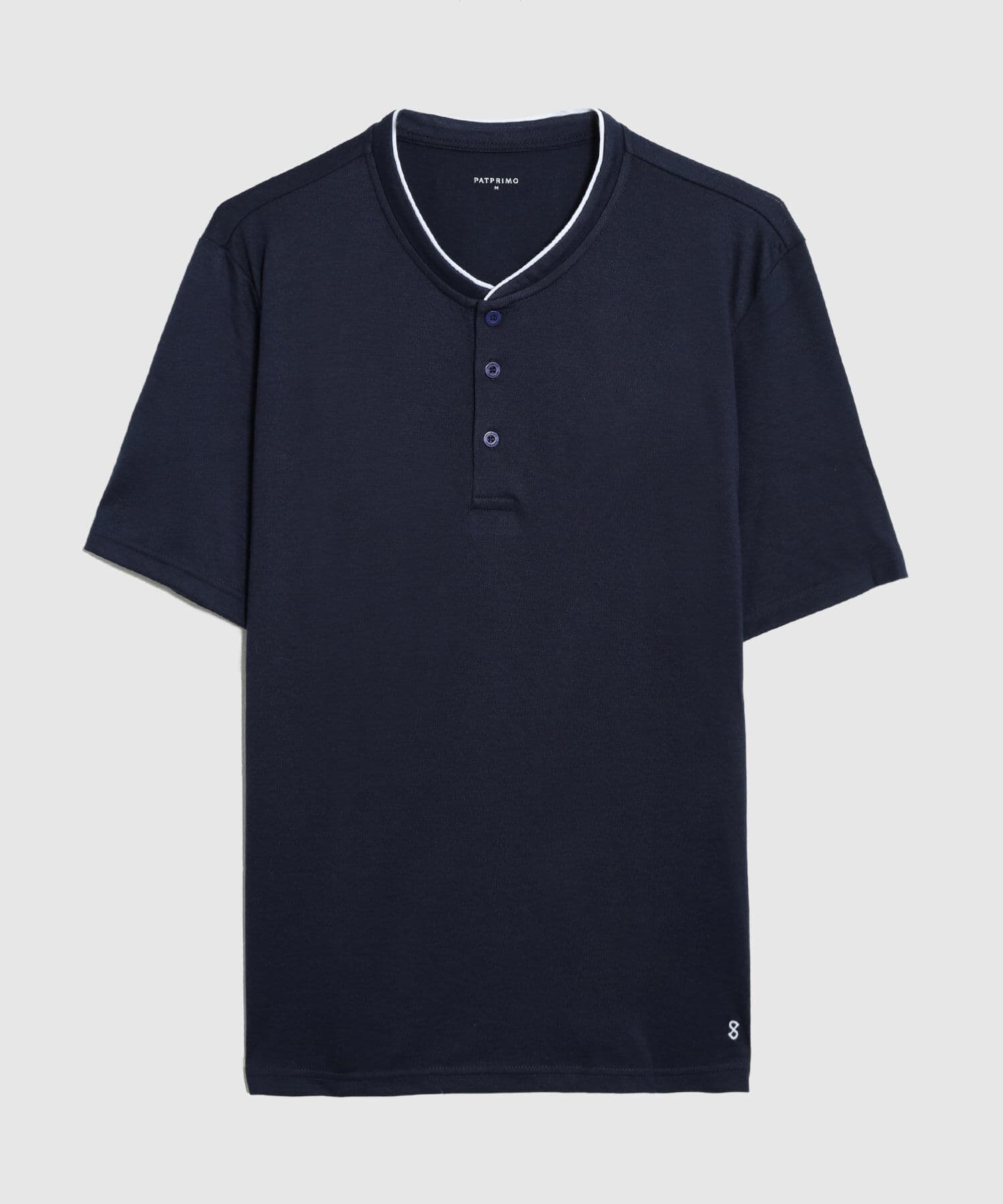 Pijama Cedro de Ciudad azul marino para hombre, vista 3