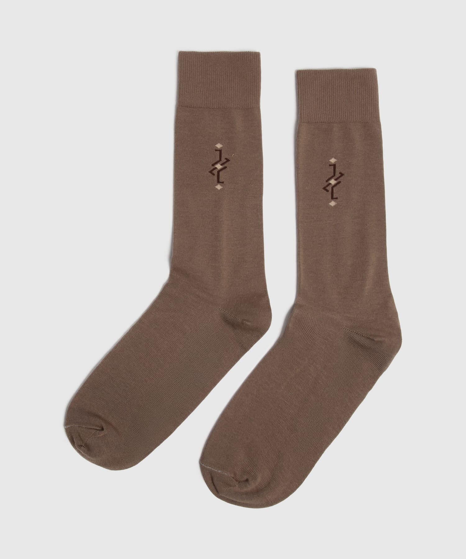 Medias Sabana Suave café para hombre, vista principal