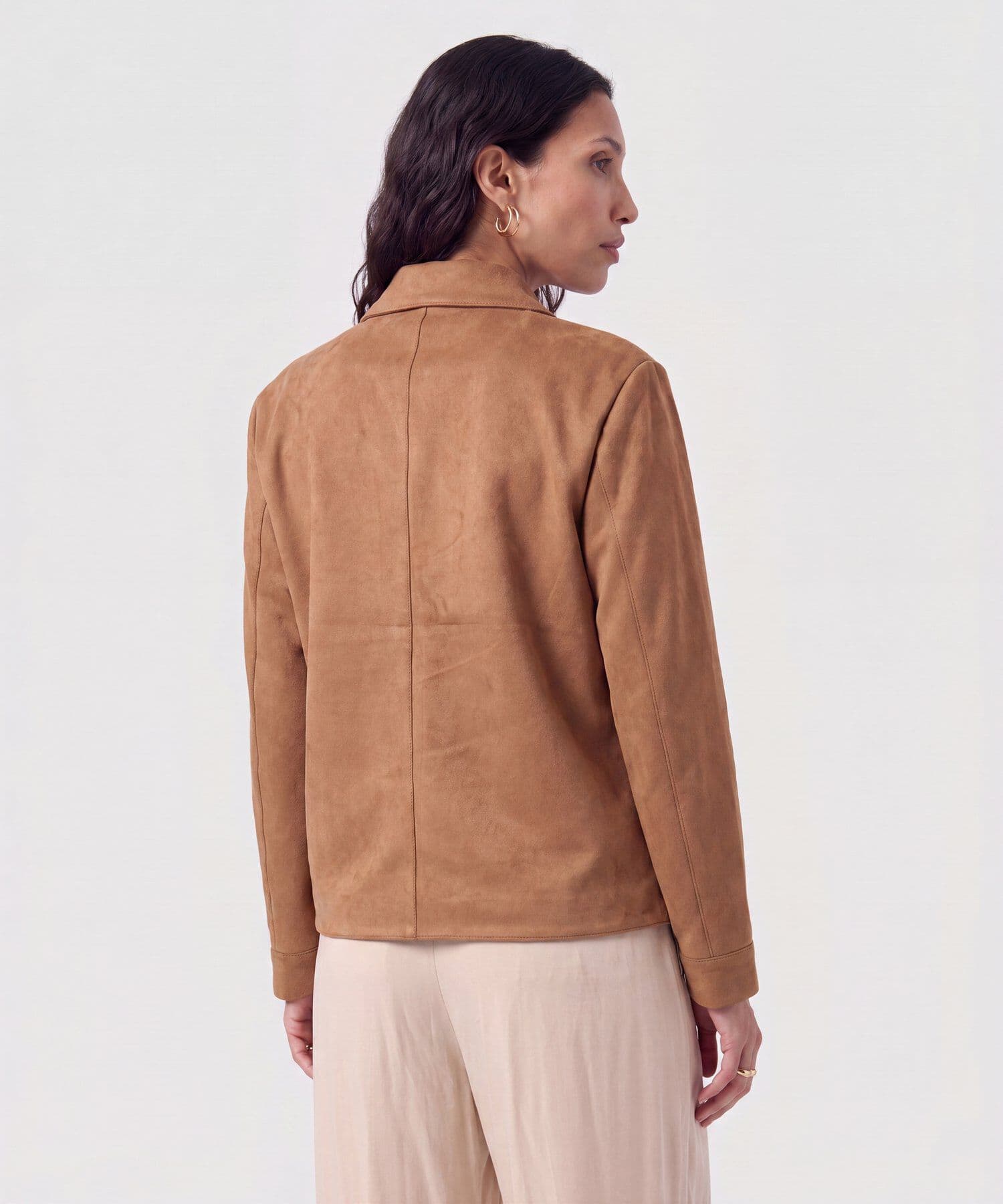 Chaqueta Litoral de Viaje café para mujer, vista 4