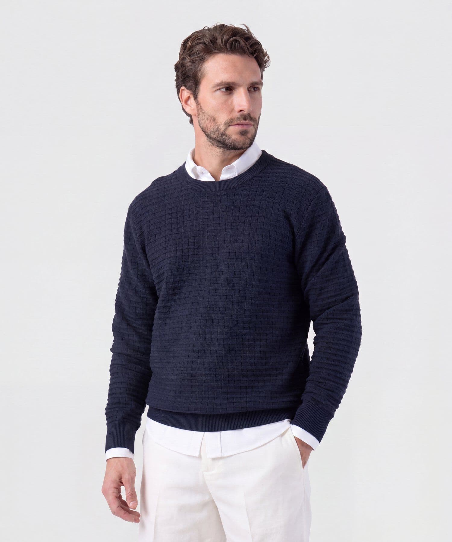 Buzo Guayacán Natural azul marino para hombre, vista principal