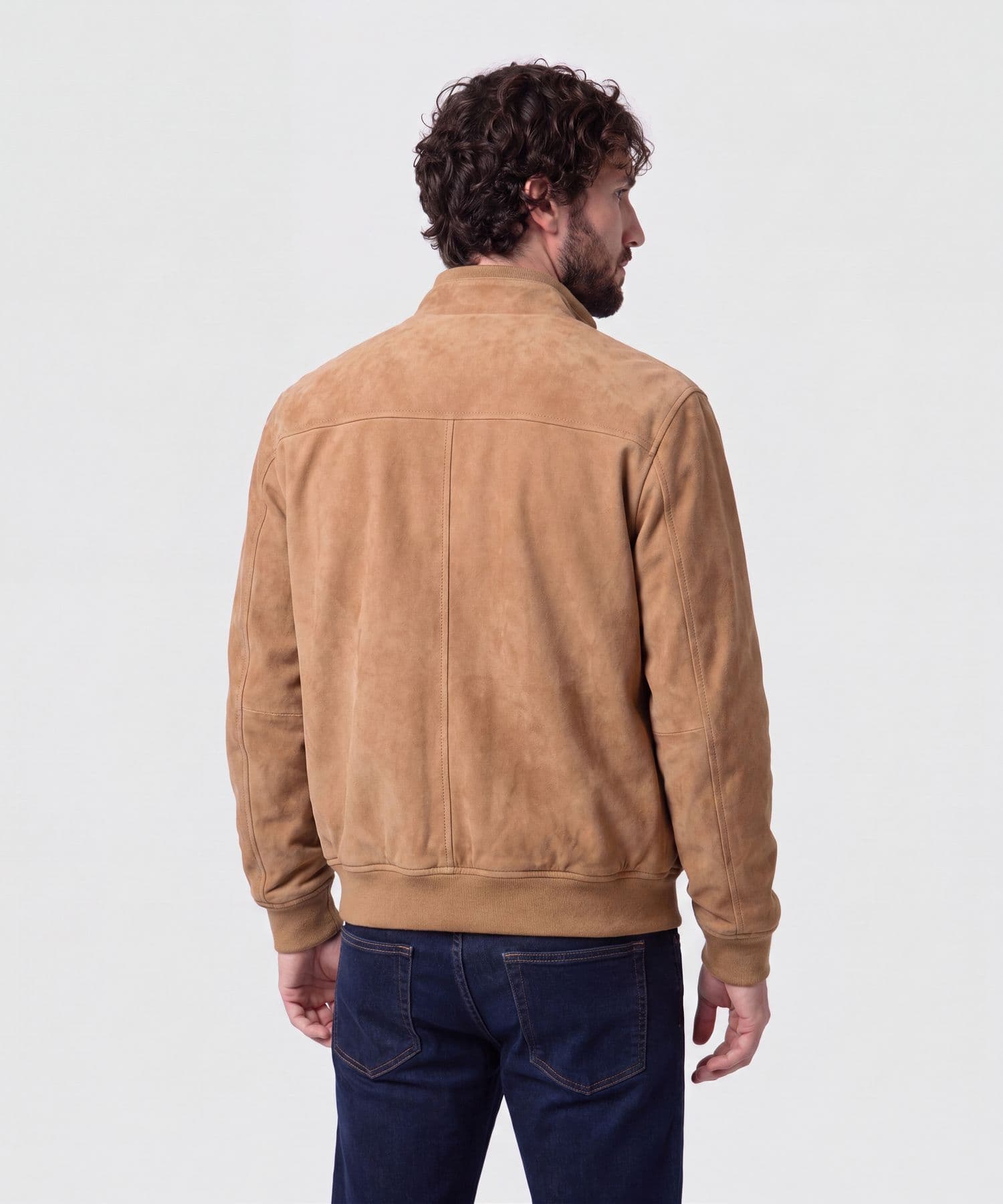 Chaqueta Coral Contemporáneo café para hombre, vista 4