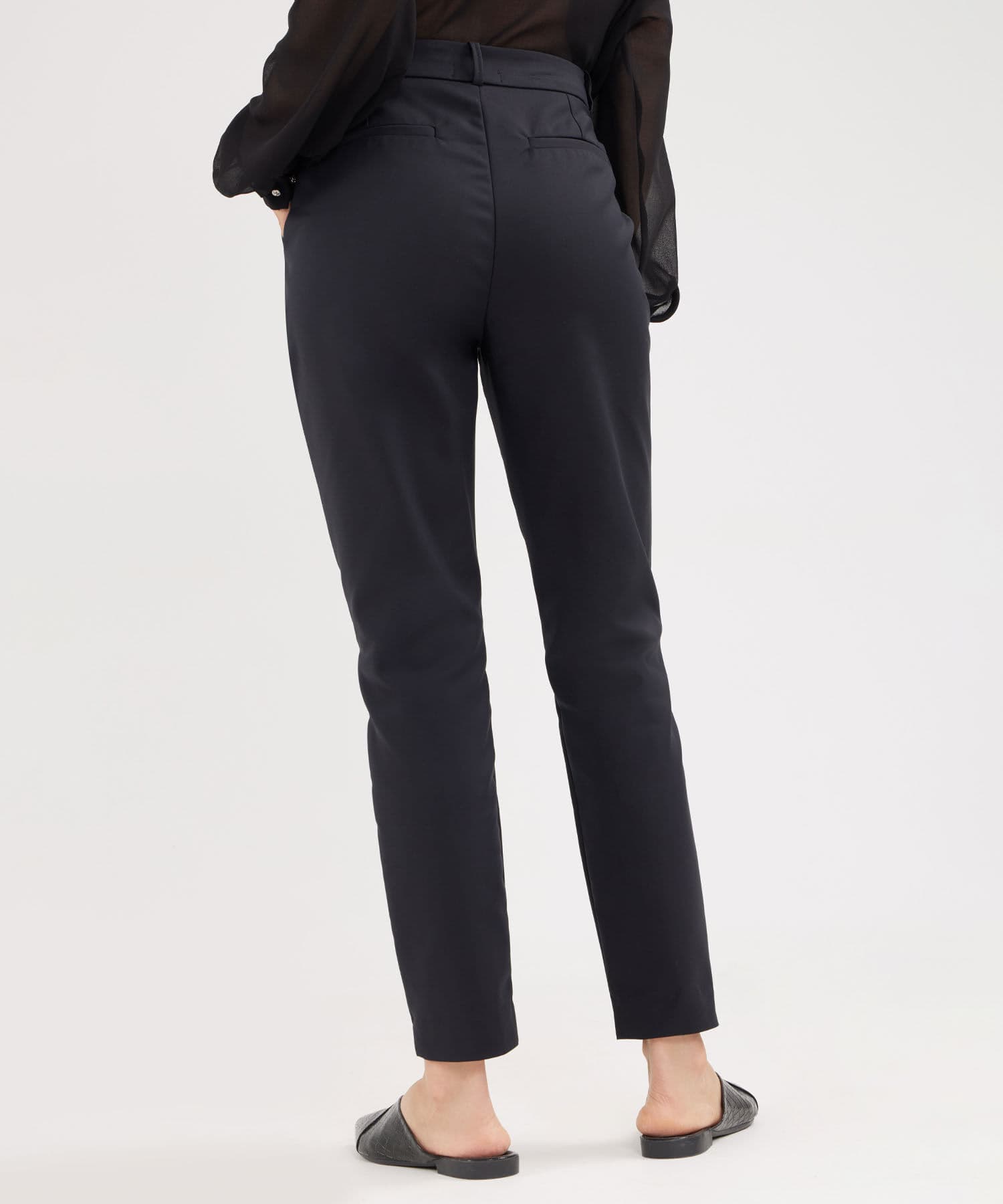 Pantalón Bahía de Noche negro para mujer, vista 4
