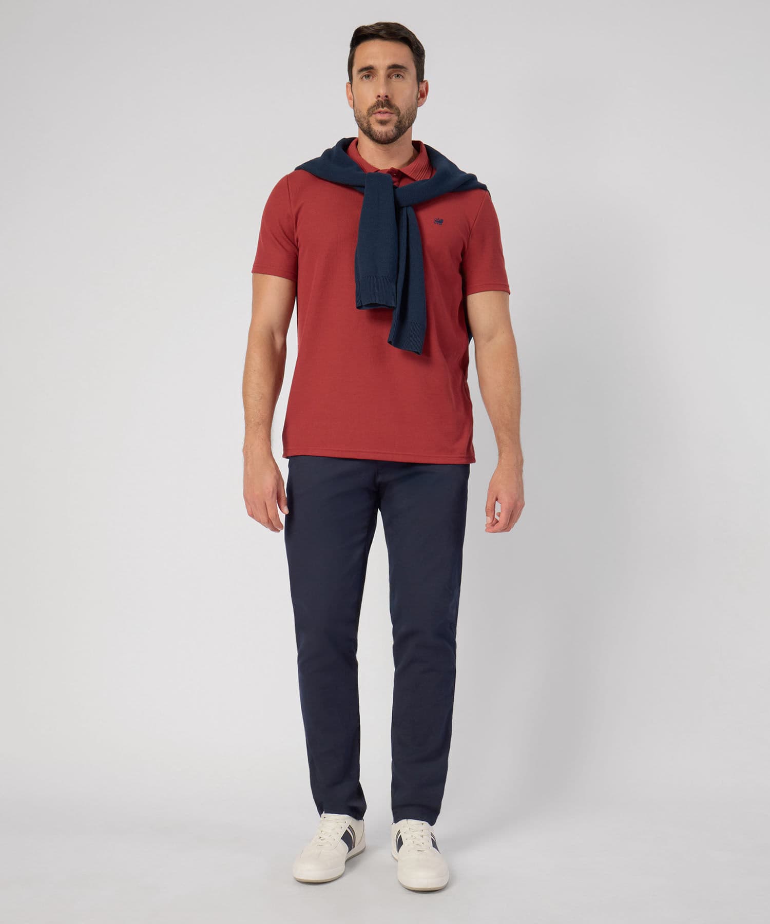 Polo Valentina Edición Índigo naranja para hombre, vista 2