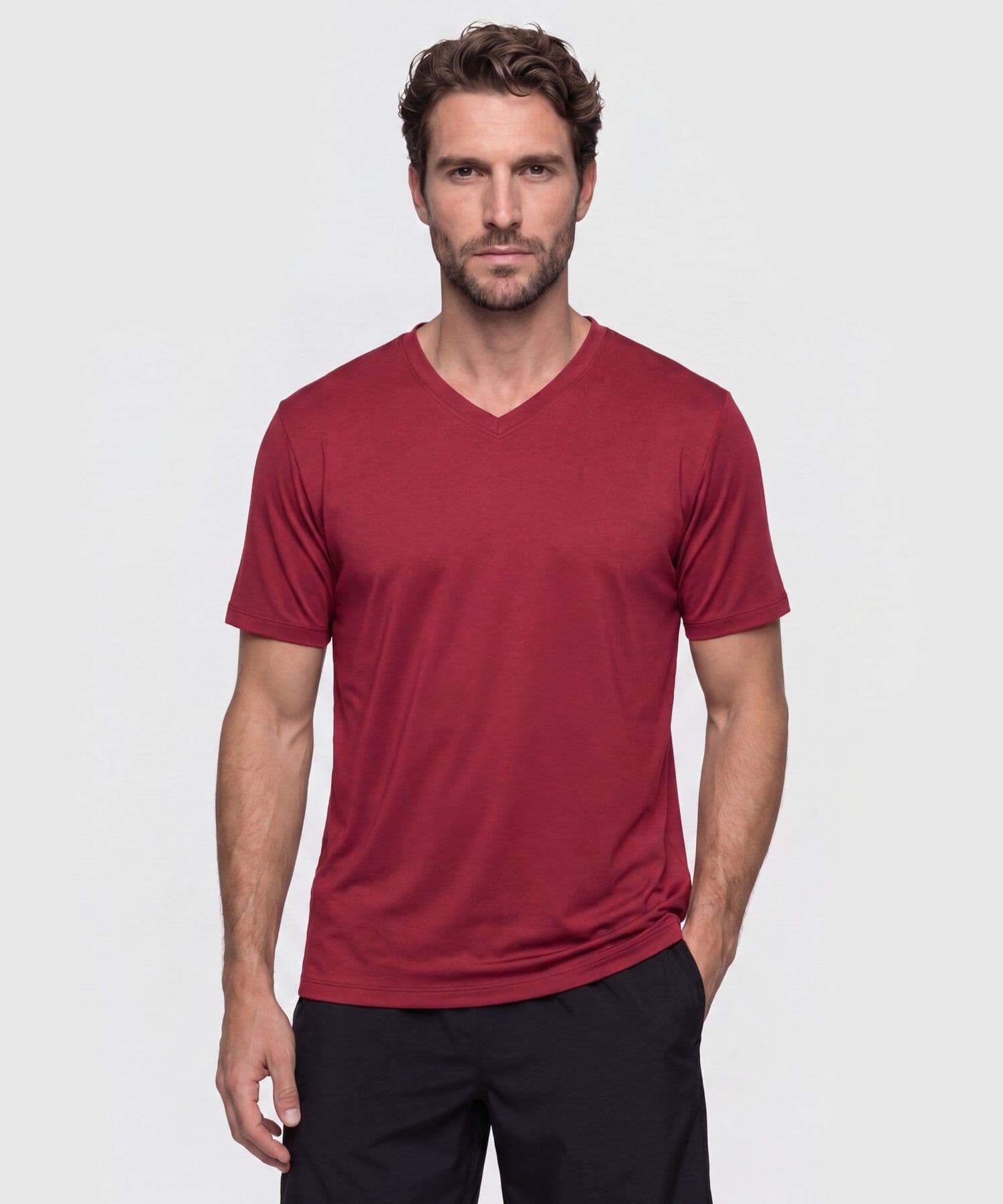 Camiseta Marea Ligero arena para hombre, vista principal