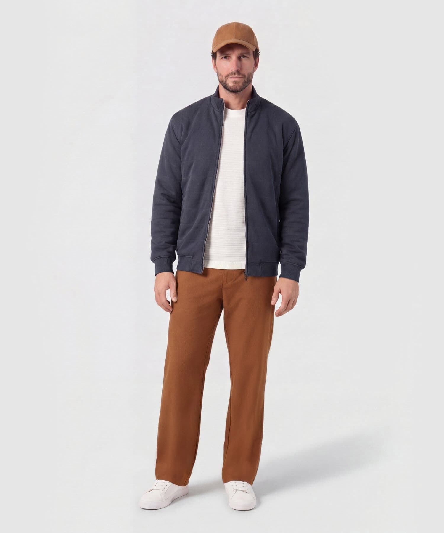 Chaqueta Palma Natural azul marino para hombre, vista 4