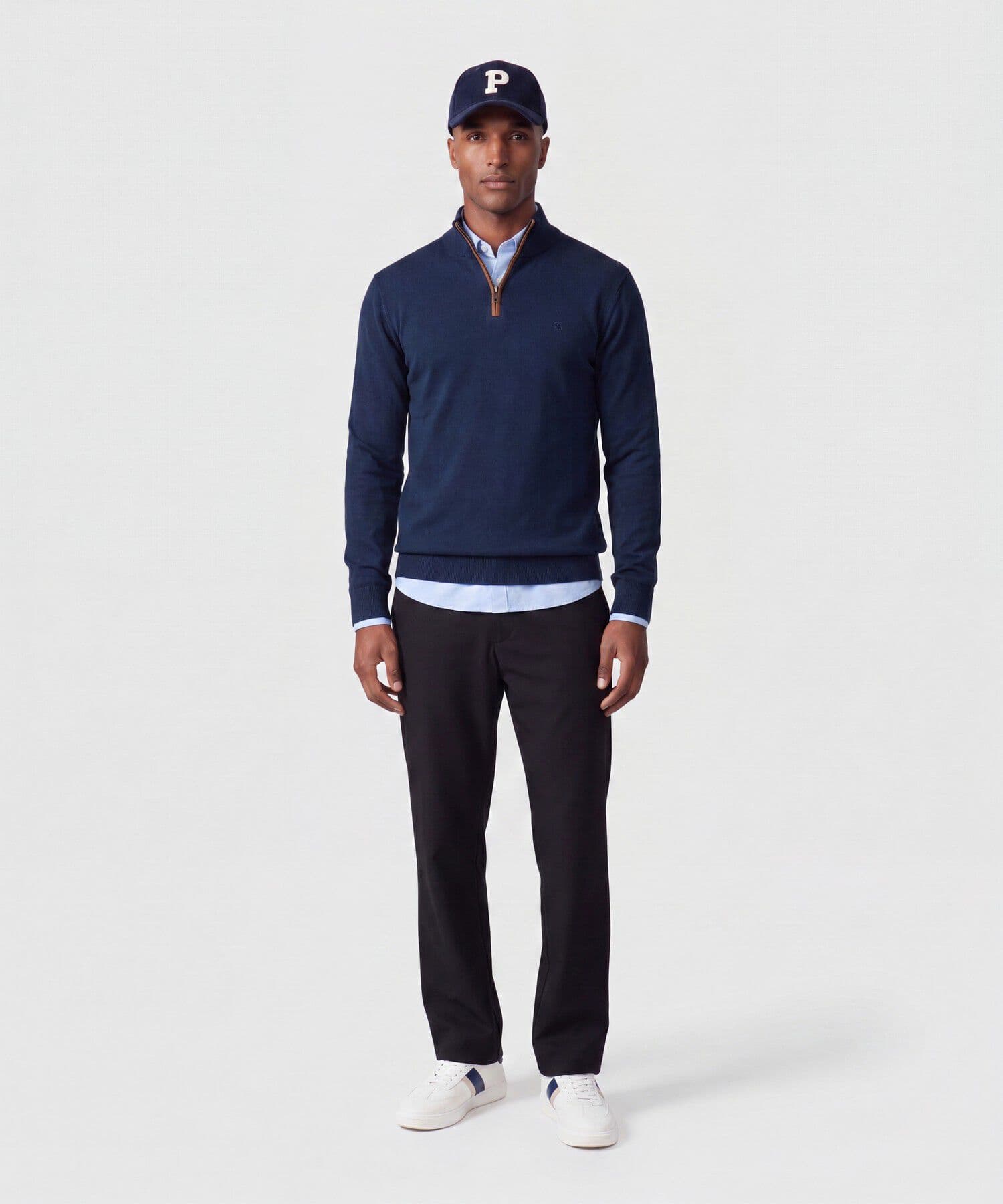 Buzo Serena de Ciudad azul marino para hombre, vista 2