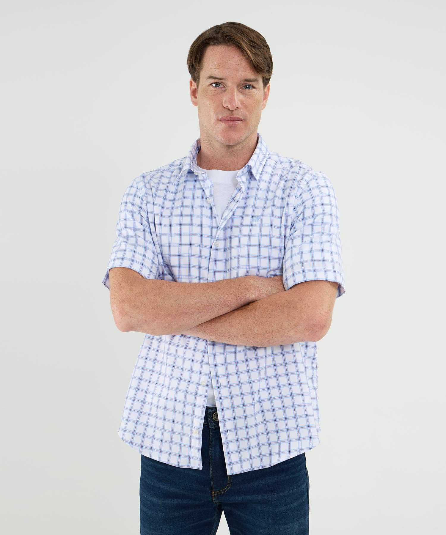 Camisa Brisa Contemporáneo blanco para hombre, vista principal