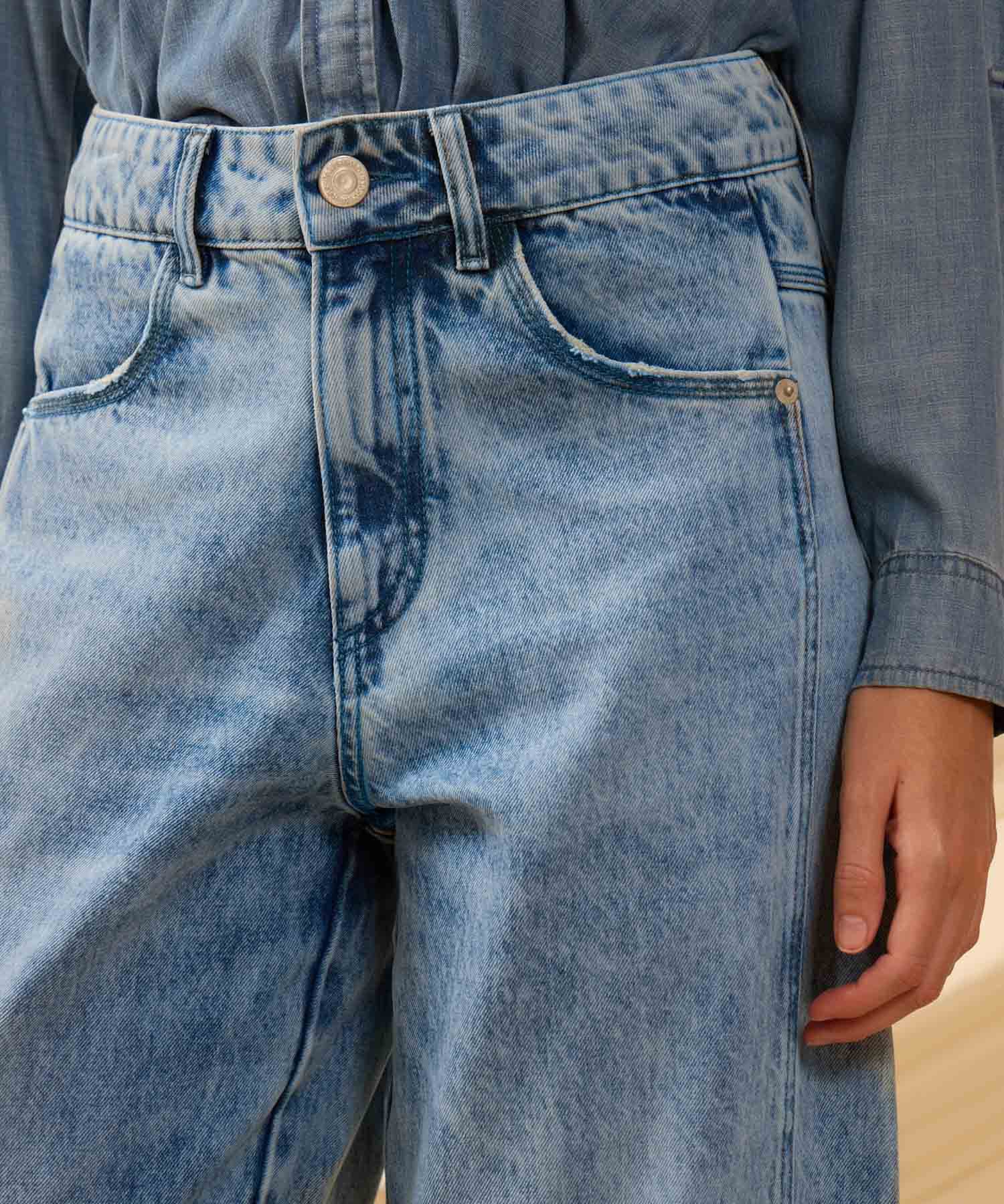 Jean Serena de Noche azul marino para mujer, vista 4