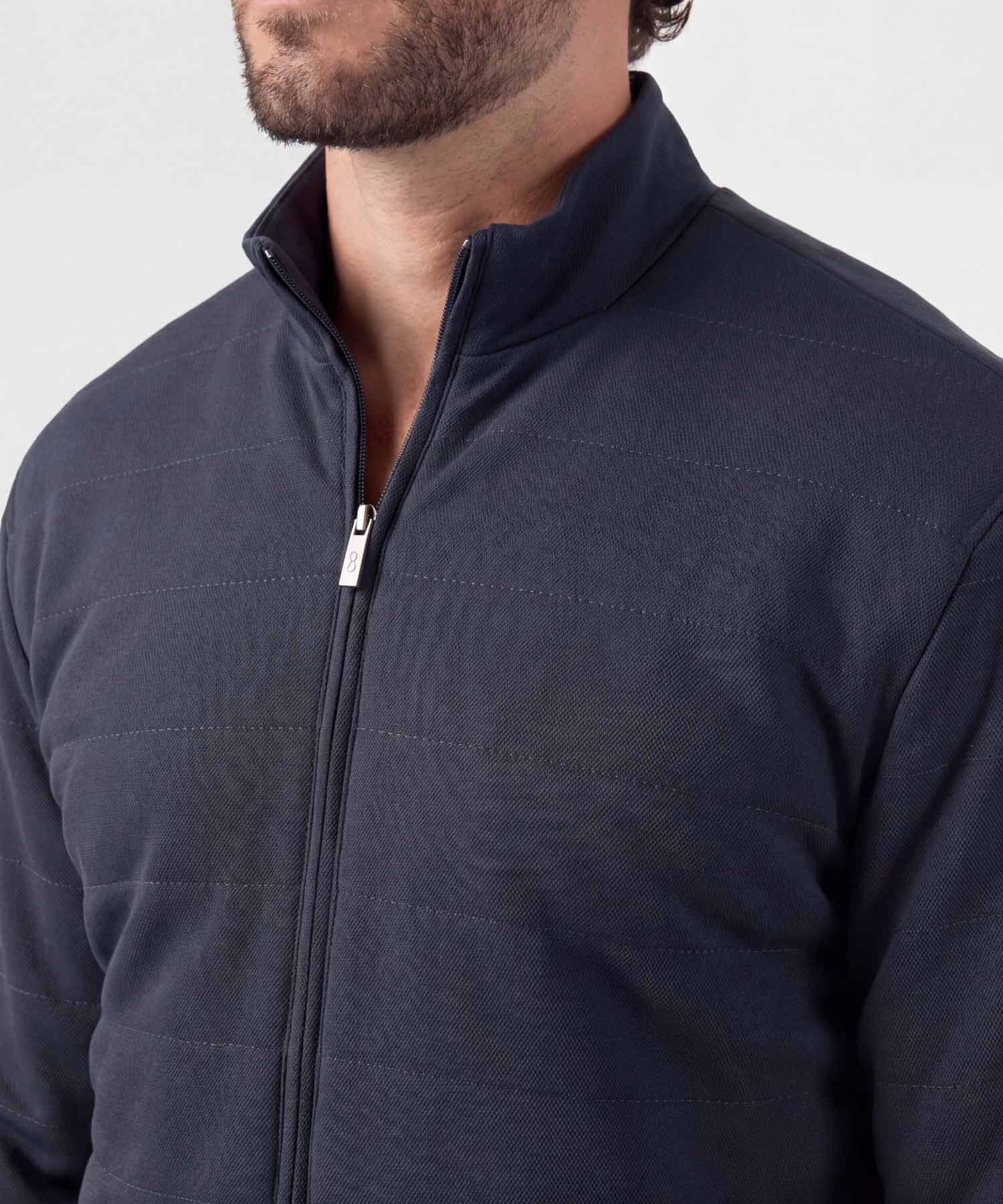 Chaqueta Palma Natural azul marino para hombre, vista 5