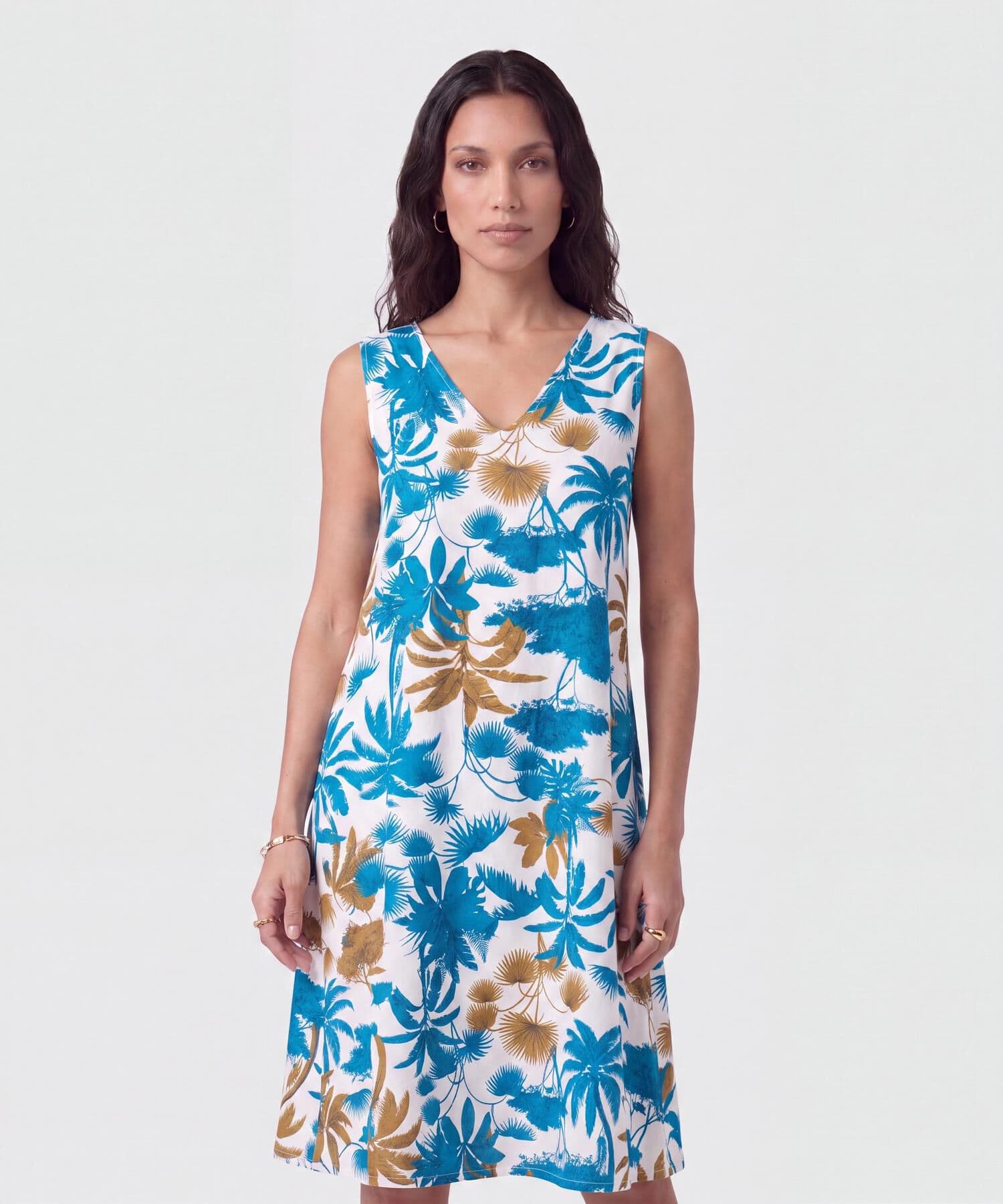 Vestido Guayacán Edición Índigo azul marino para mujer, vista 2
