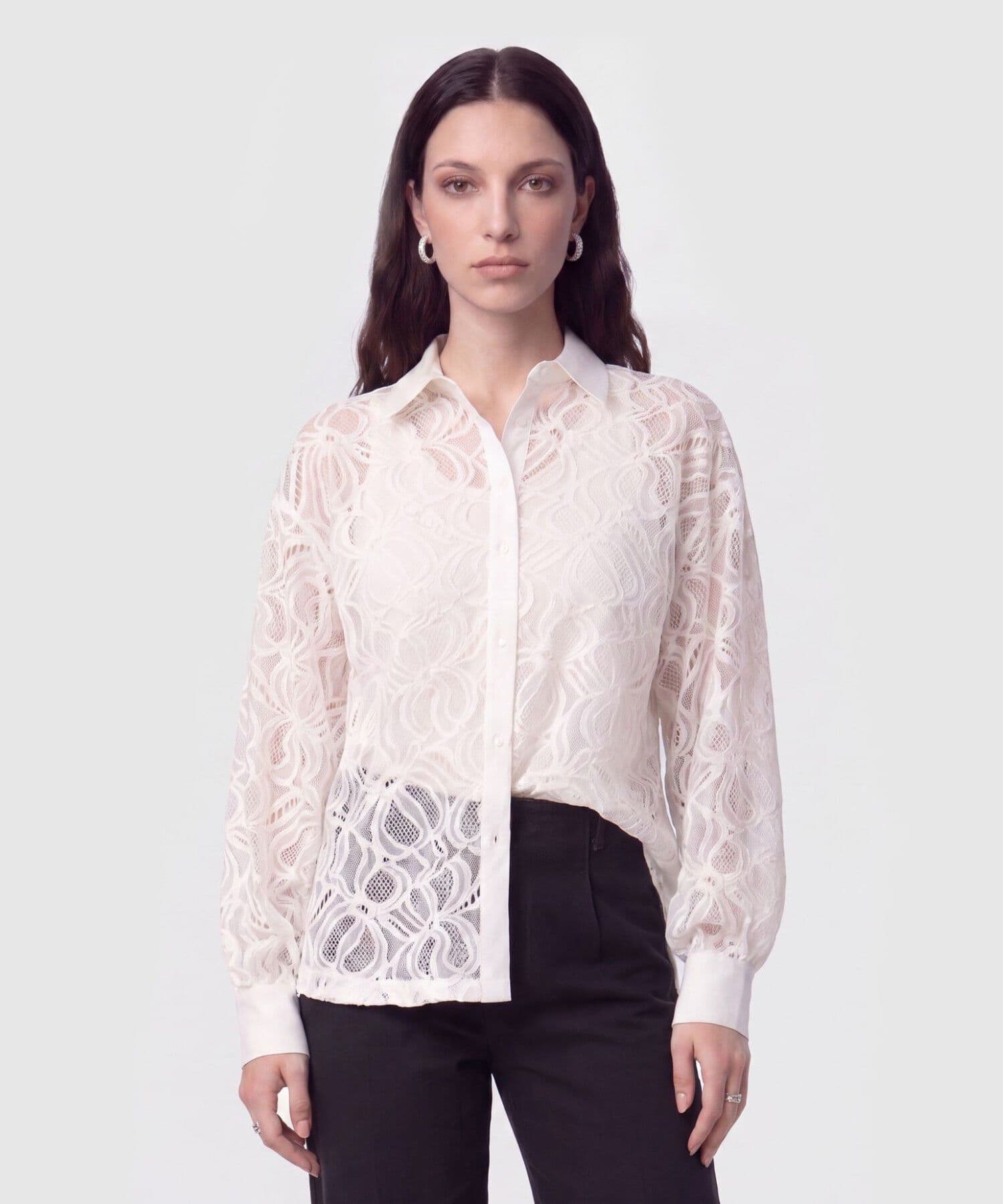 Camisa Selva de Día blanco para mujer, vista principal