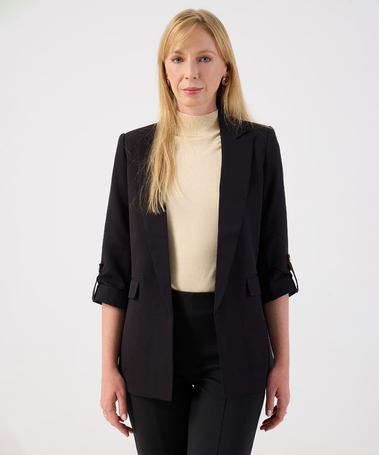 Chaqueta Niebla Ligero negro para mujer, vista principal