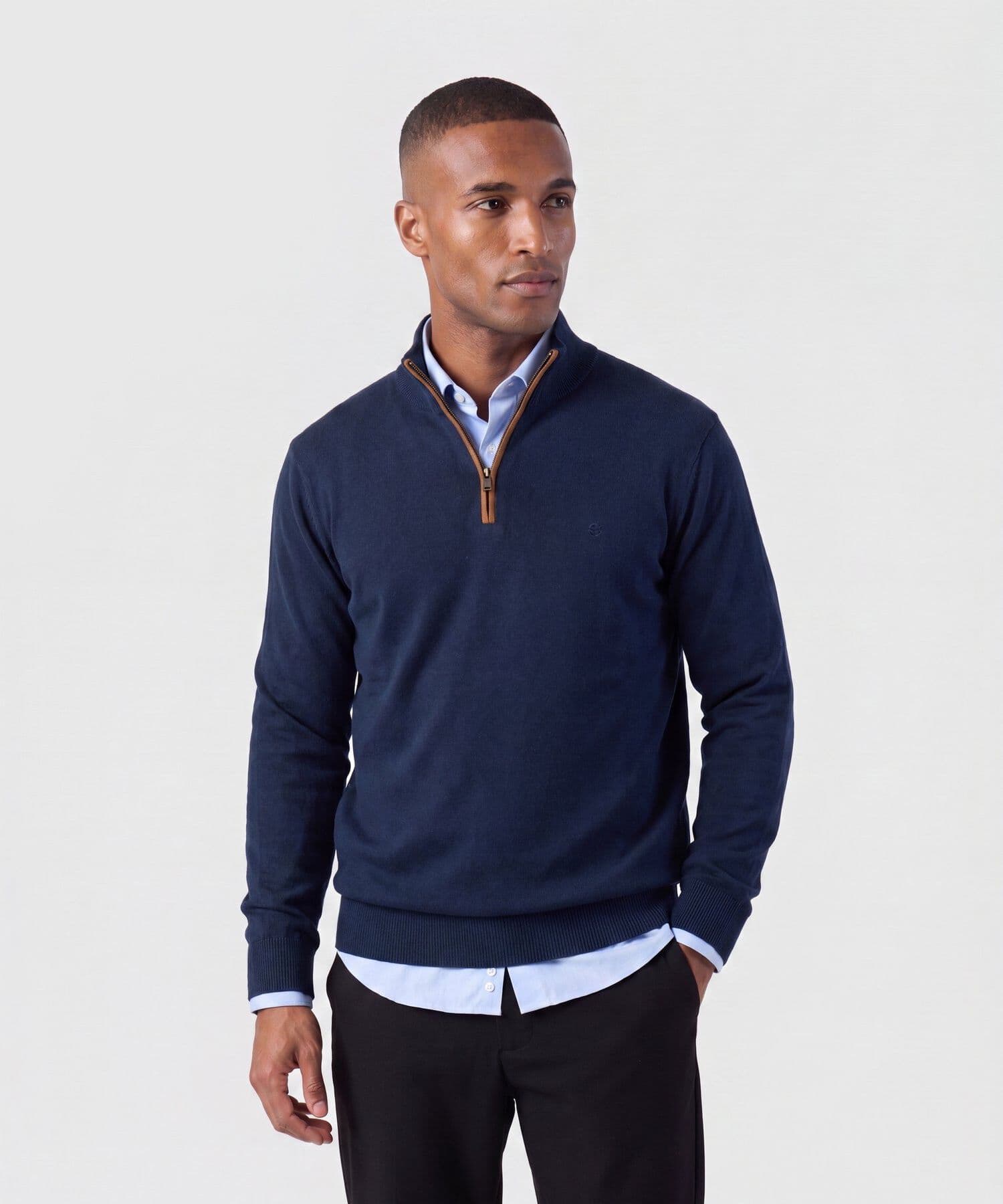 Buzo Serena de Ciudad azul marino para hombre, vista principal
