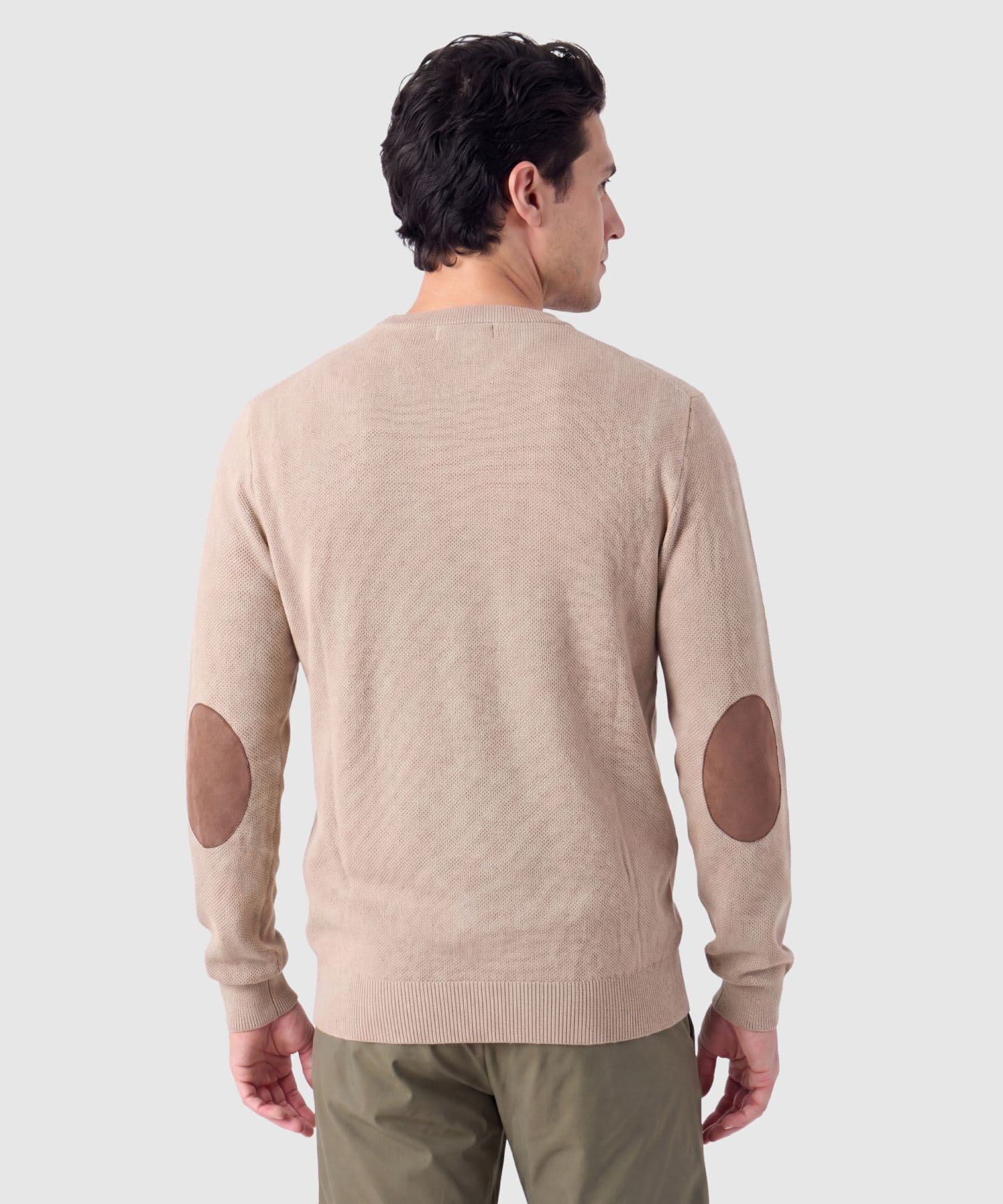 Buzo Valle Fluido arena para hombre, vista 4