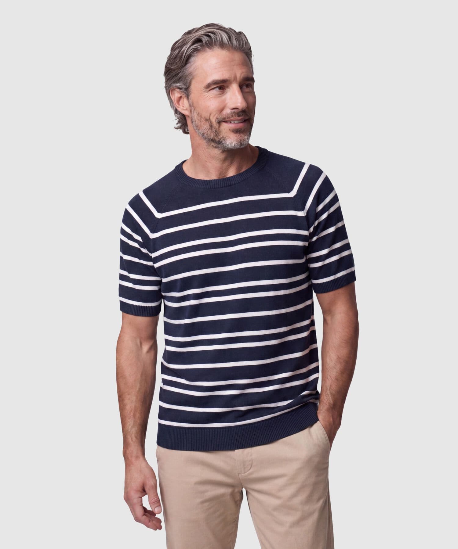 Camiseta Tierra Edición Índigo azul marino para hombre, vista principal