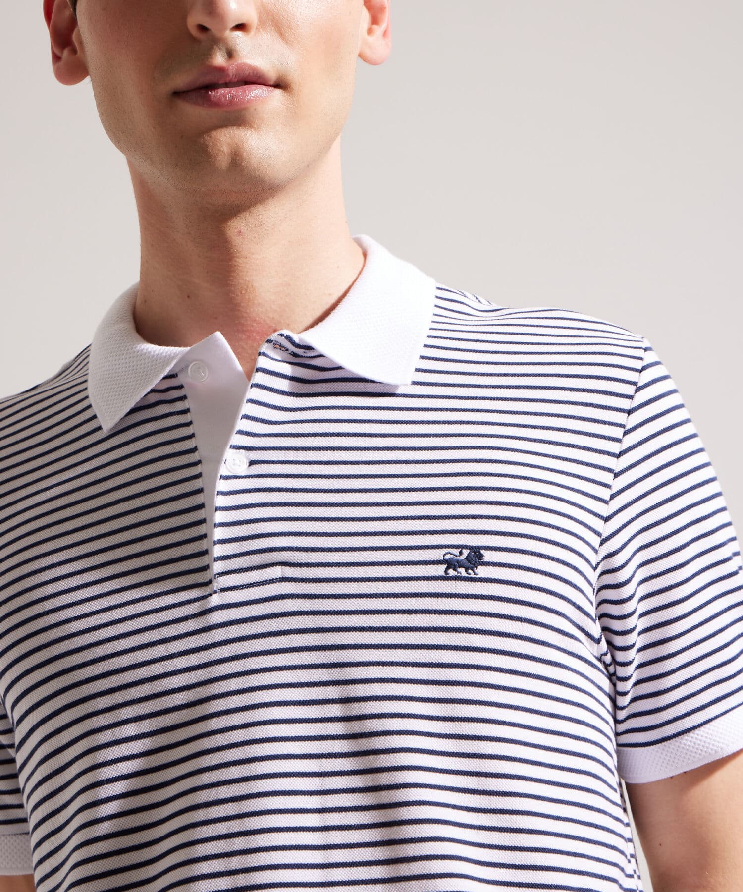 Polo Solana de Noche blanco para hombre, vista 2